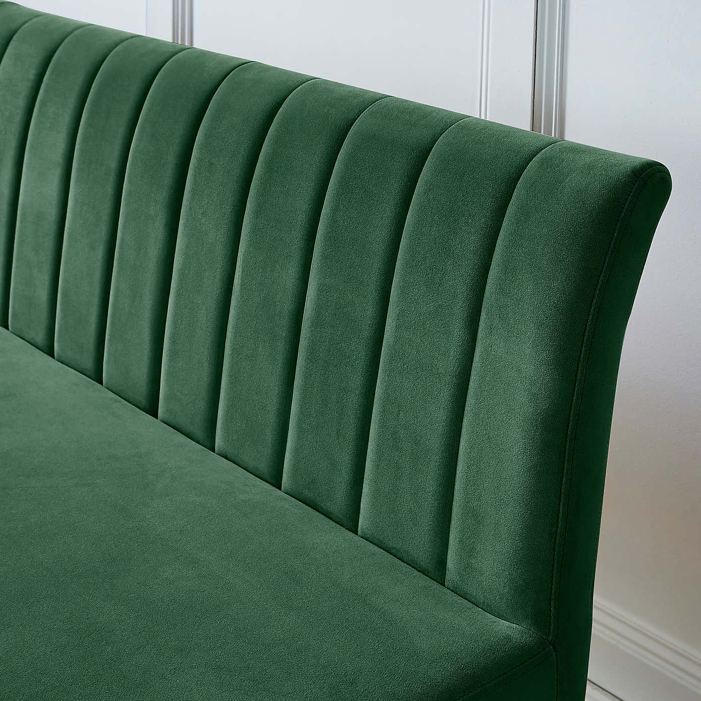 Kendall Velvet Corner Bench