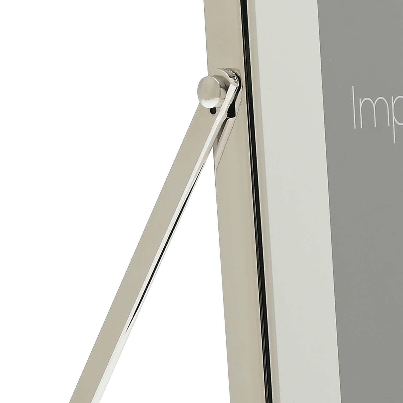 Impressions Freestanding Metal Photo Frame