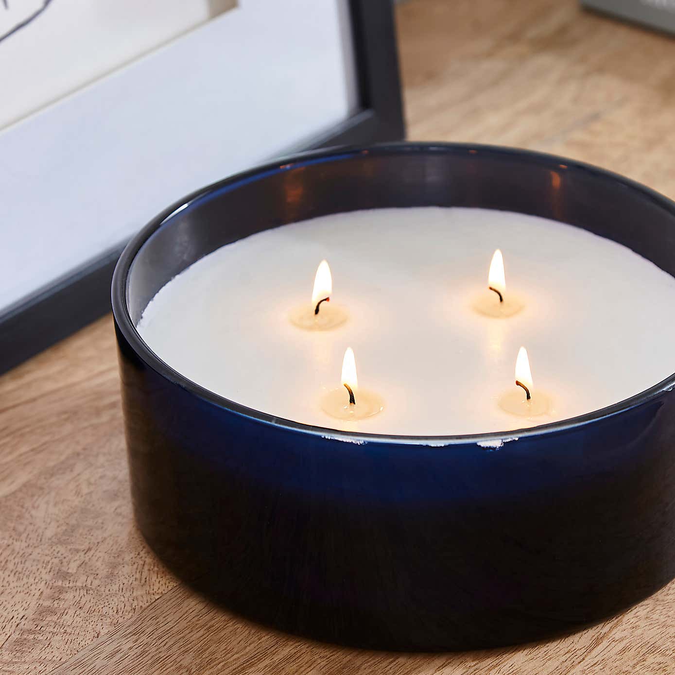 Sundried Linen Large Multi Wick Candle