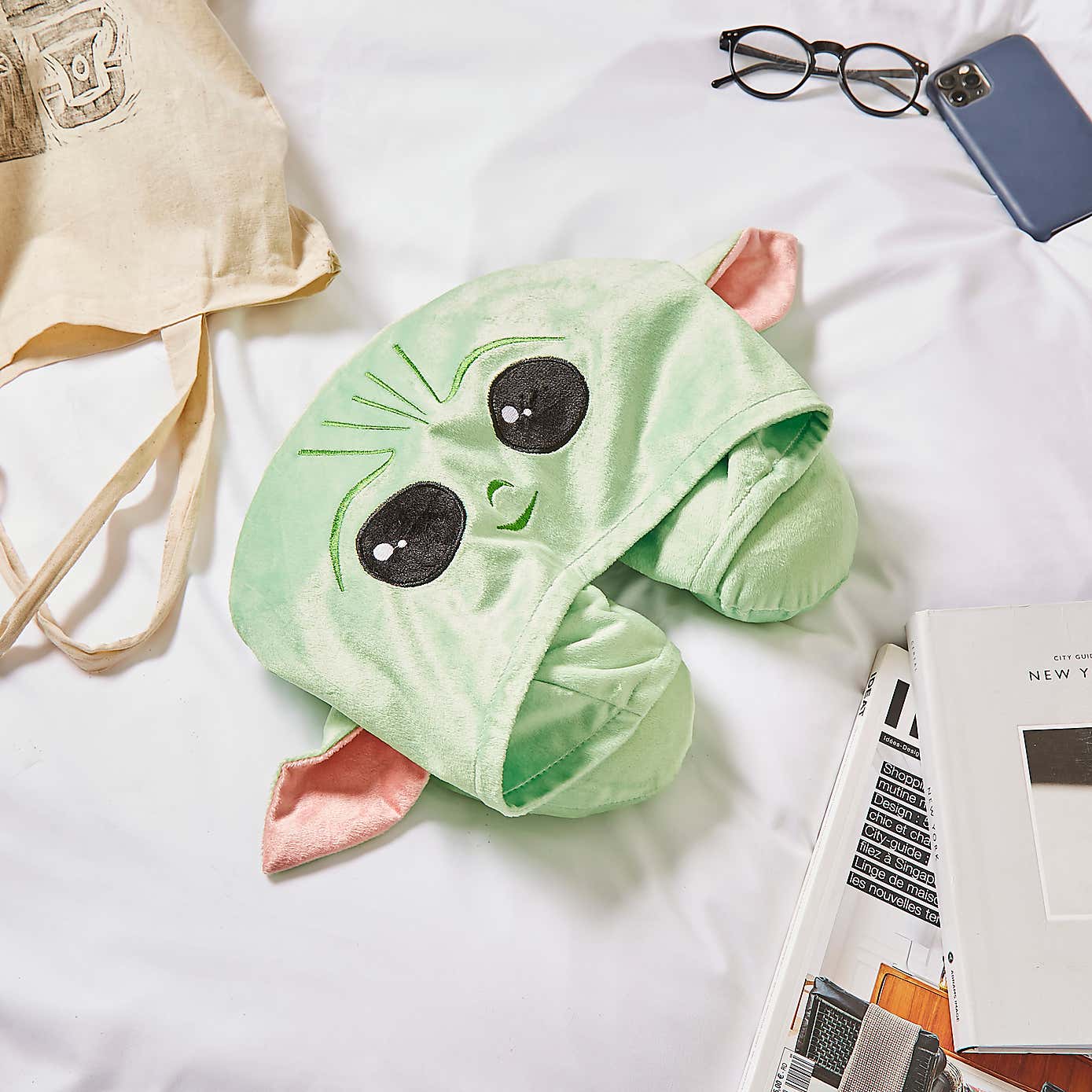 Star Wars Baby Grogu Travel Pillow