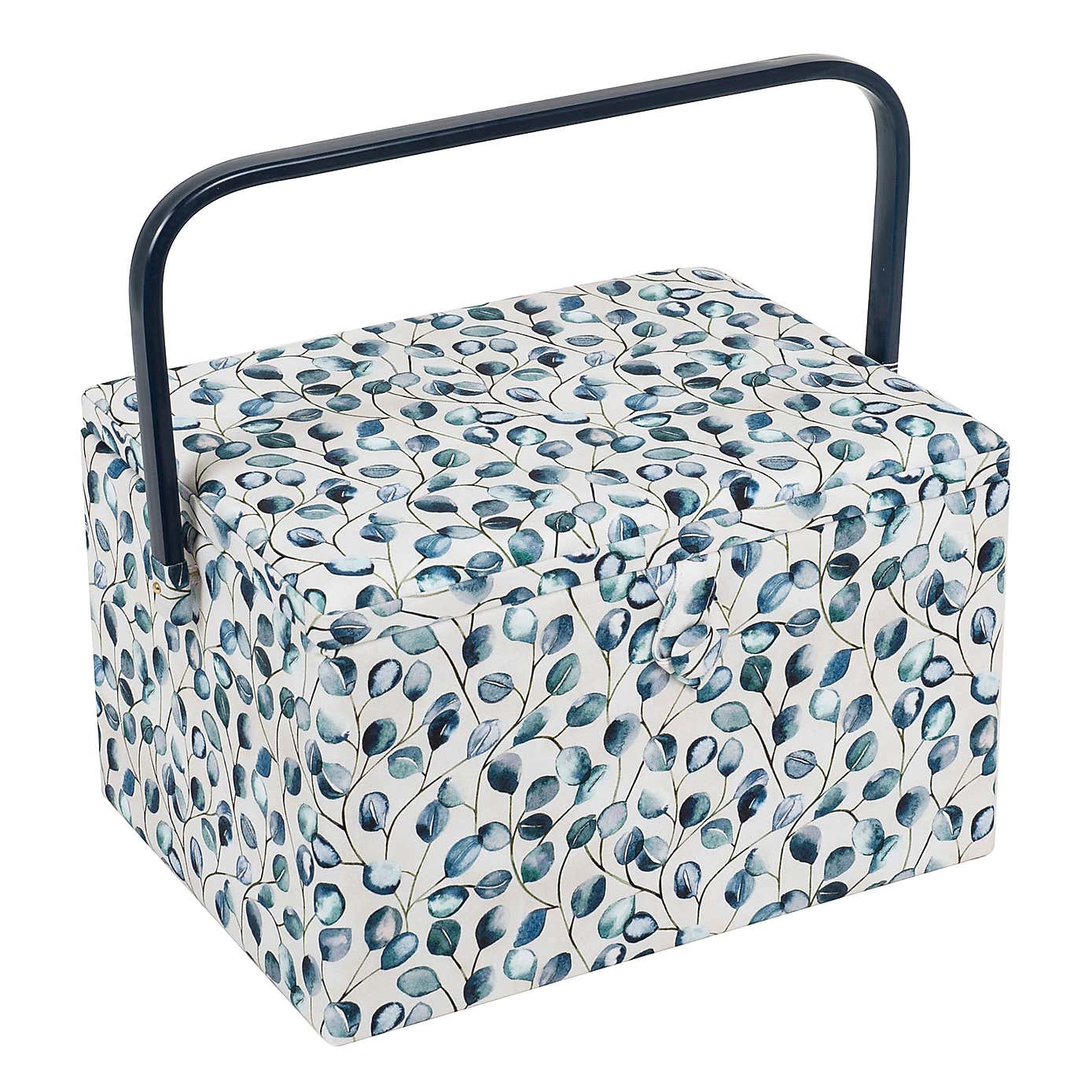 Hobby Gift Botanical Large Sewing Basket