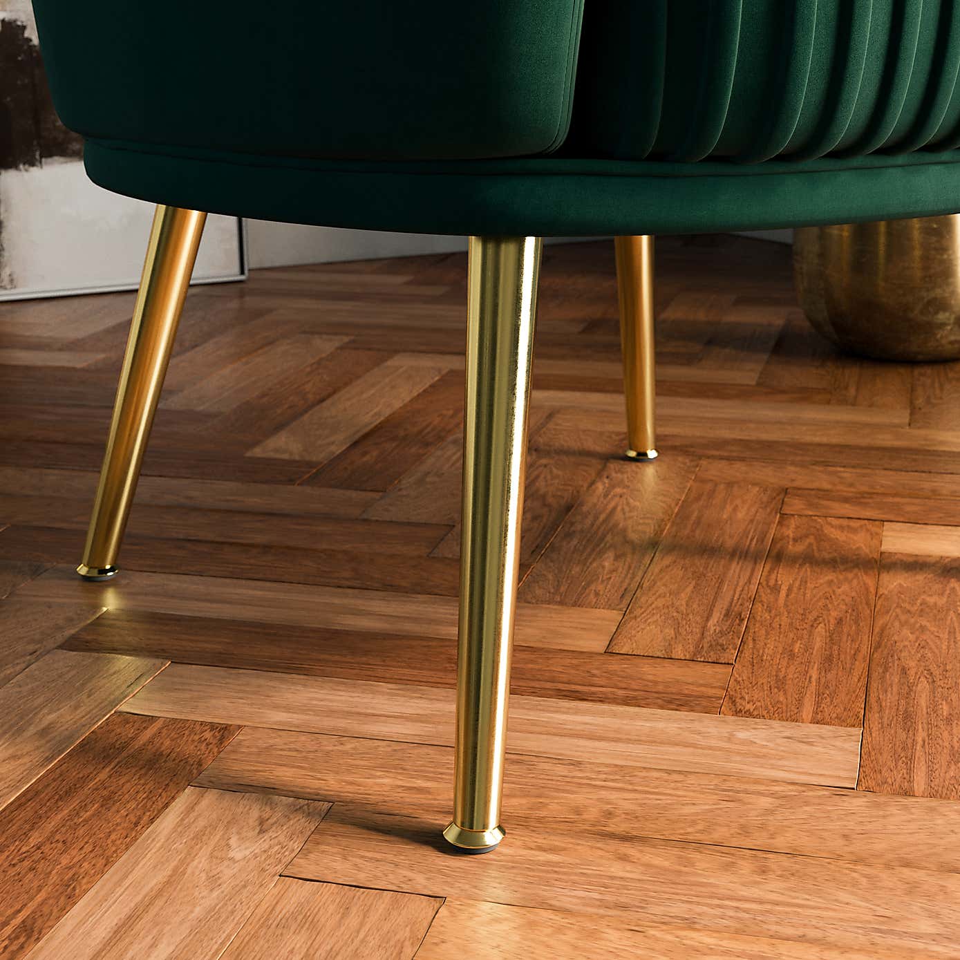 Bella Velvet Occasional Armchair