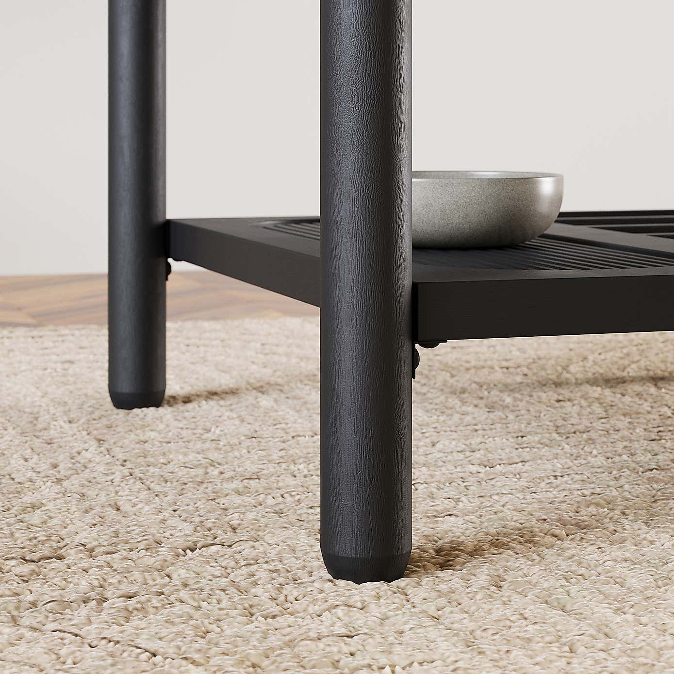 Khari Round Coffee Table, Mango Wood