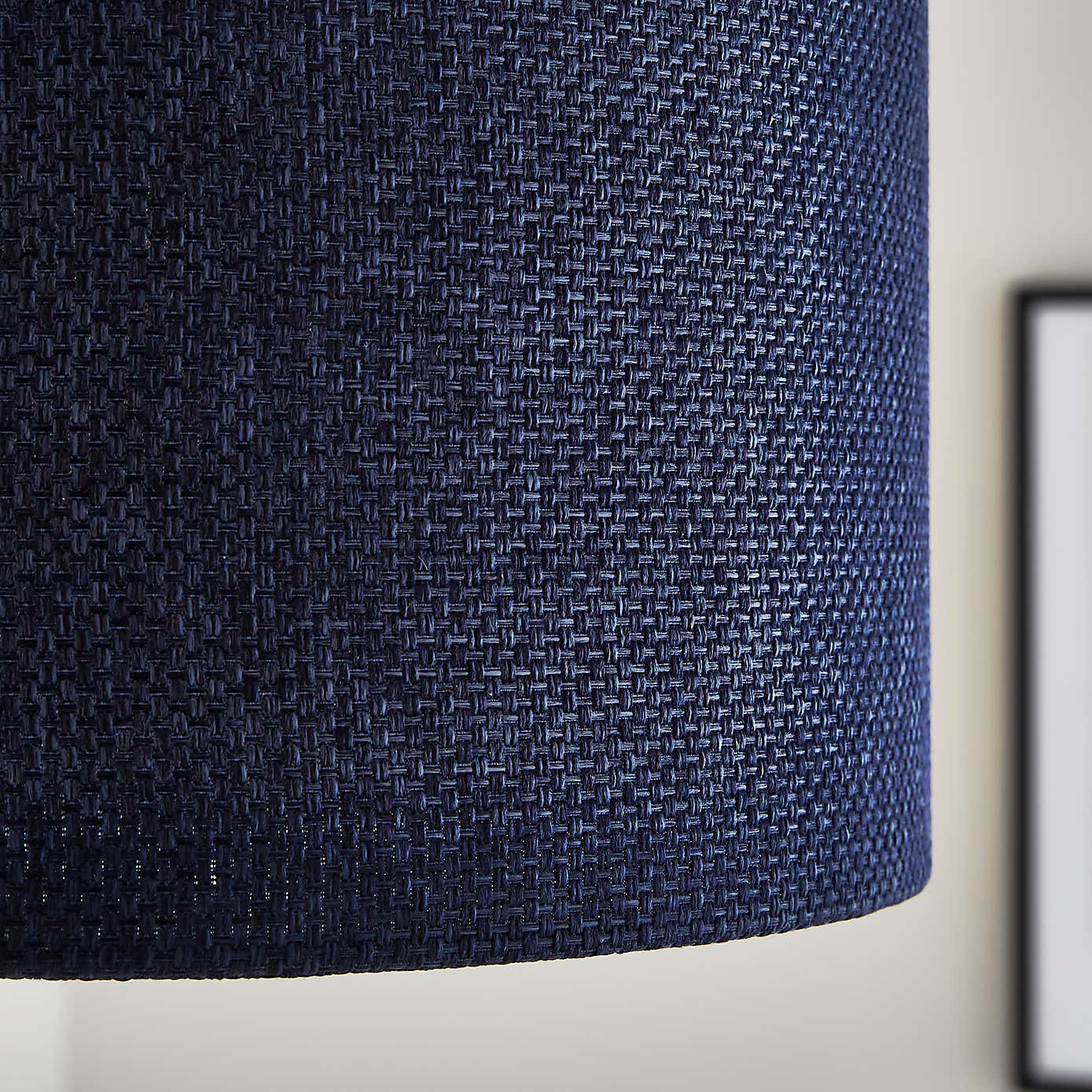 Barkweave Easy Fit Drum Lamp Shade