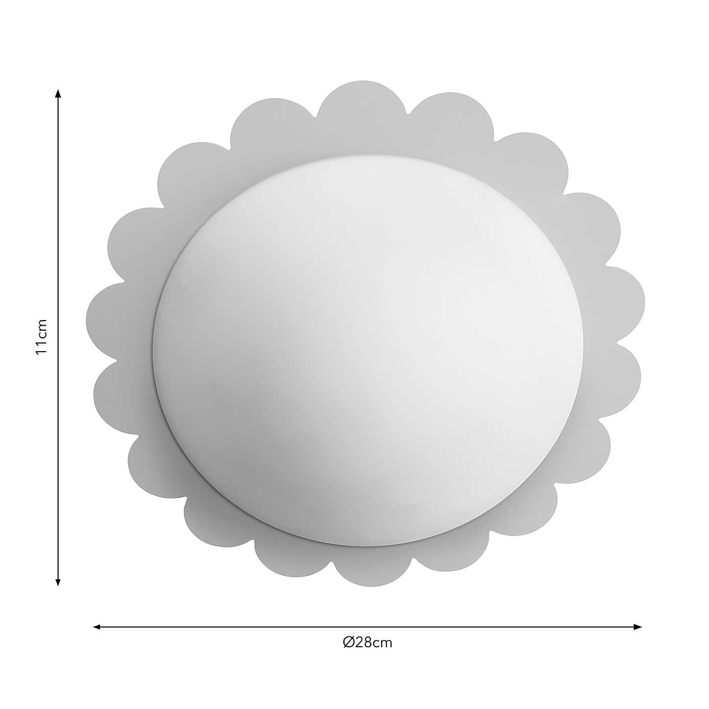 Remi Bathroom Flush Ceiling Light