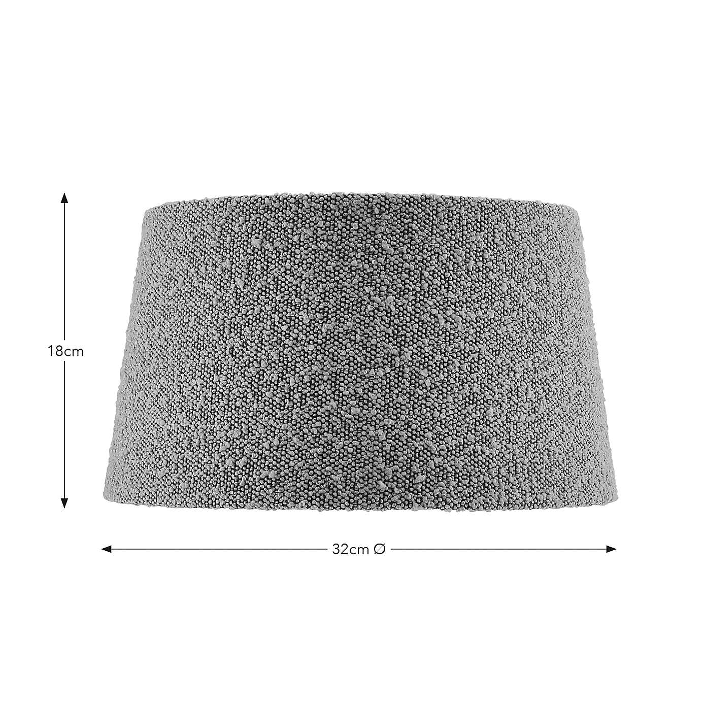 Churchgate Woodhouse Boucle Easy Fit Lamp Shade