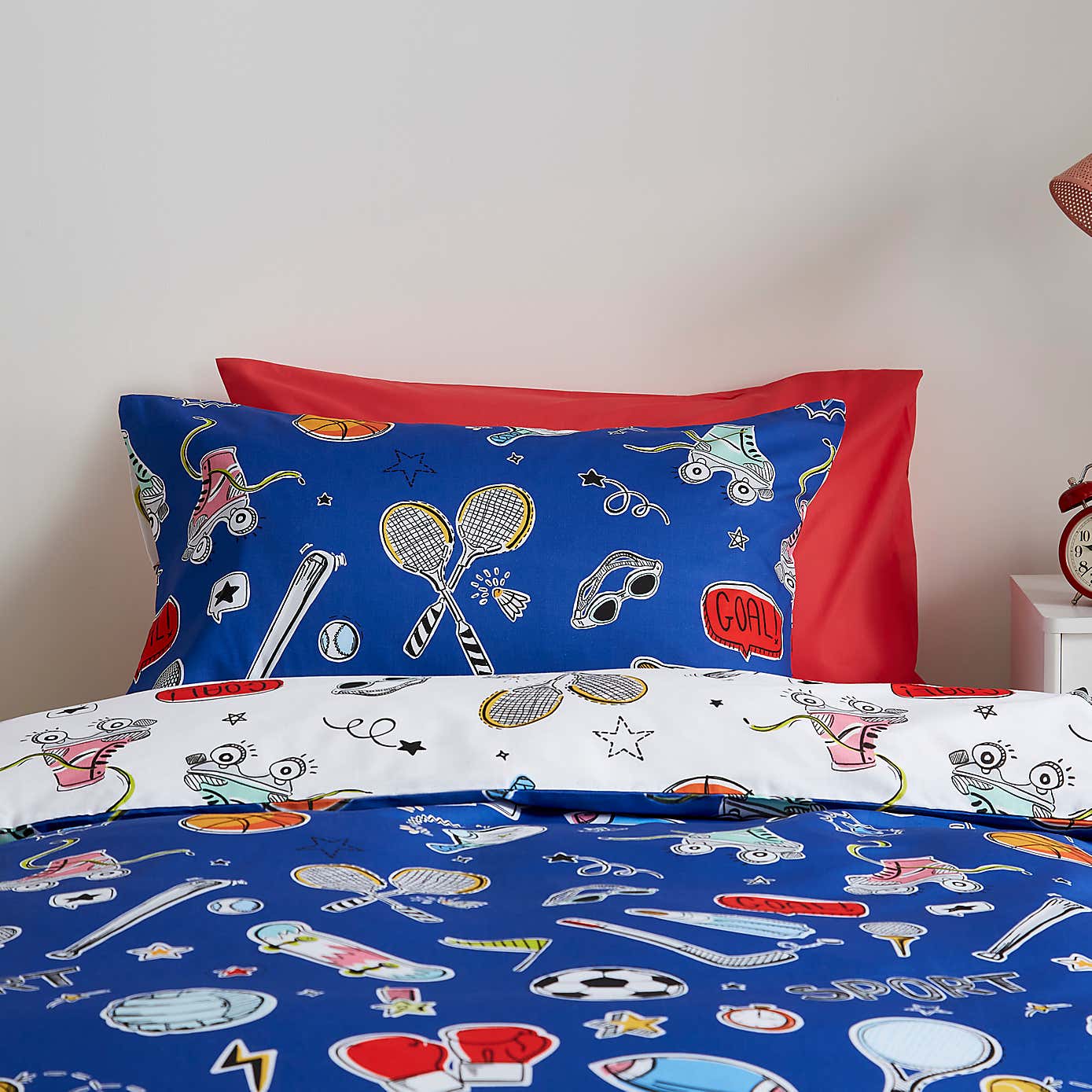 Sports Day Duvet Cover Set, Single