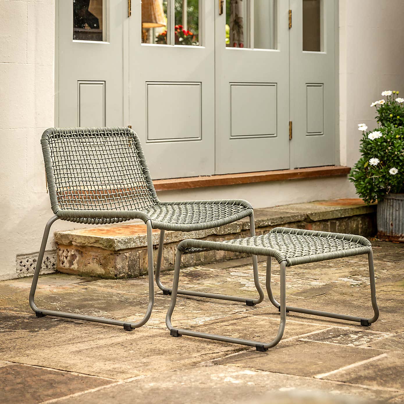 Lydden Lounge Chair with Footstool