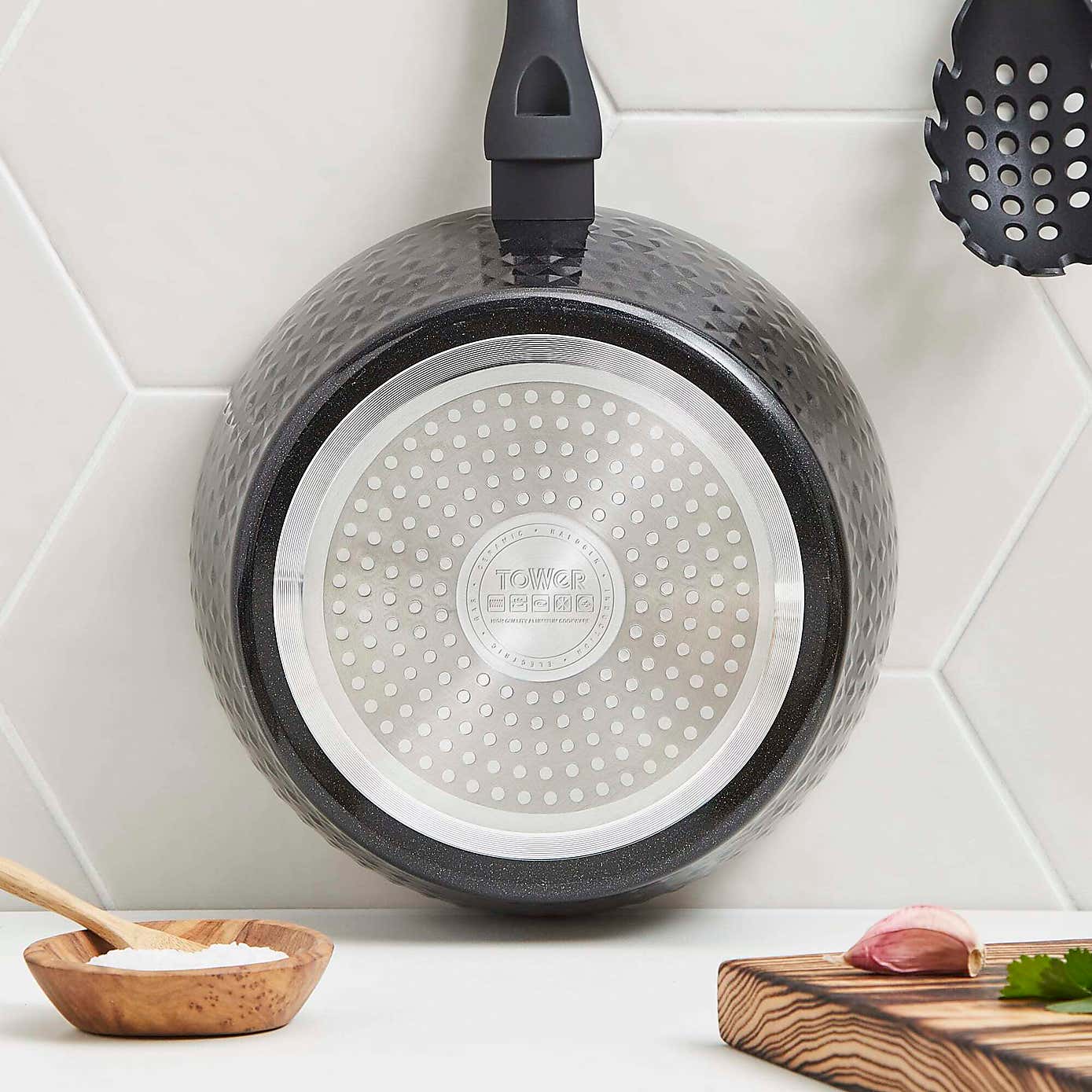 Tower Diamo 3 Piece Ceramic Pan Set