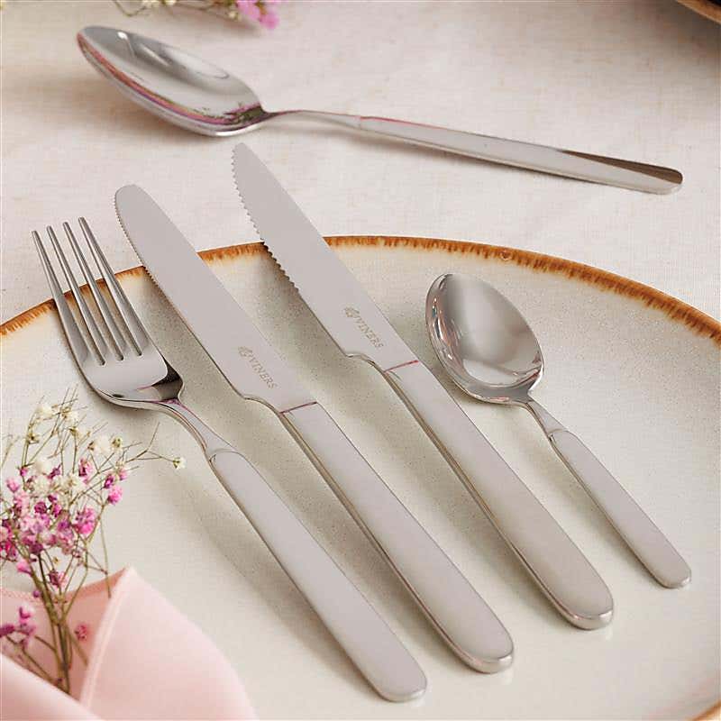 Viners Maple 16 Piece Cutlery Set with 4 Steak Knives