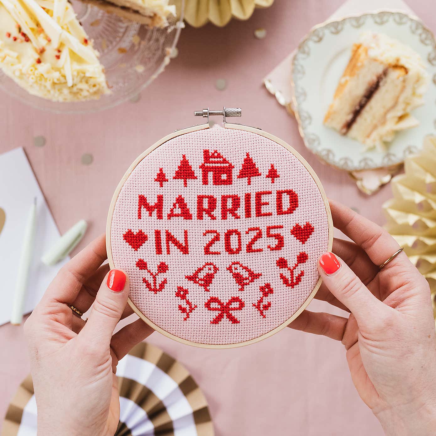 Cotton Clara Married in 2025 Cross Stitch Kit