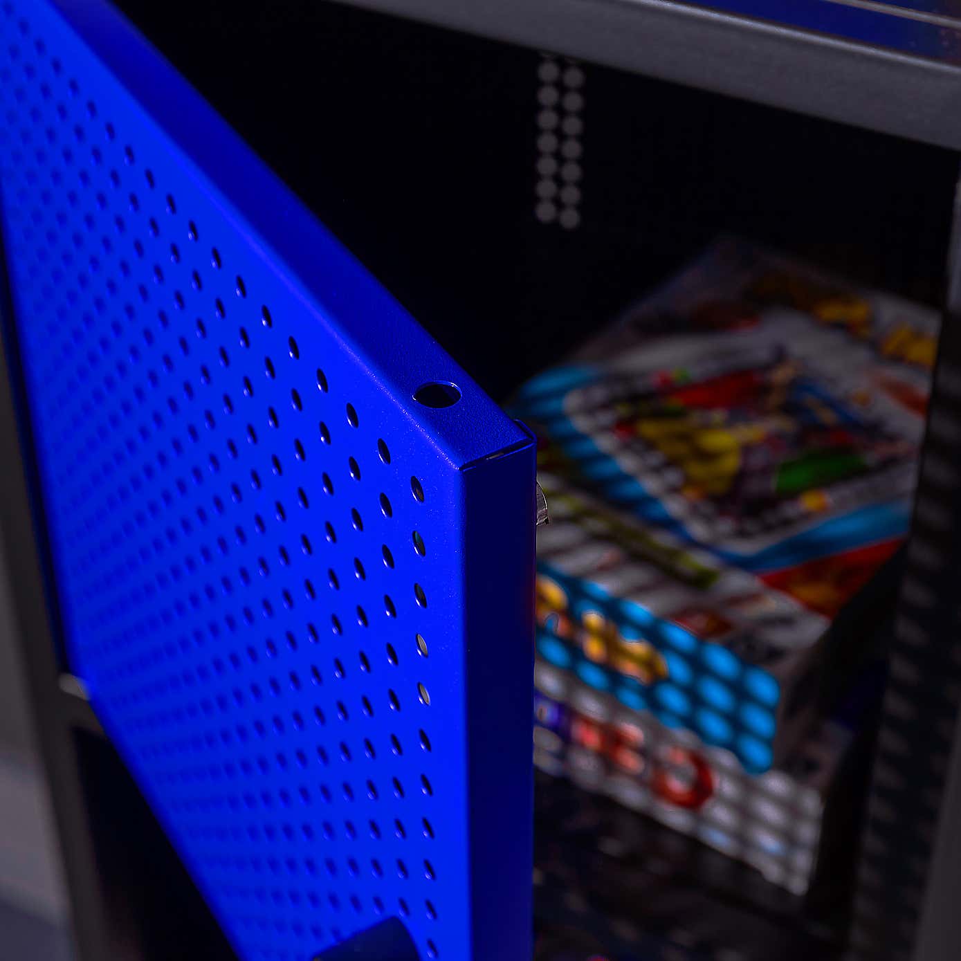 X Rocker Mesh Tek Tall 5 Cube Storage Unit