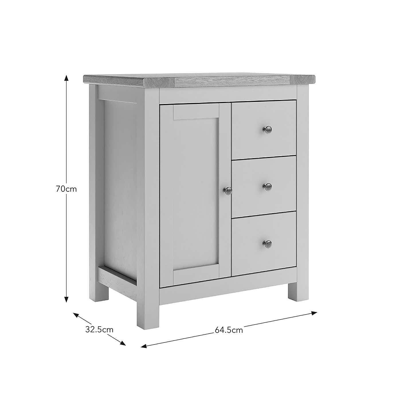 Olney 3 Drawer Bathroom Cabinet