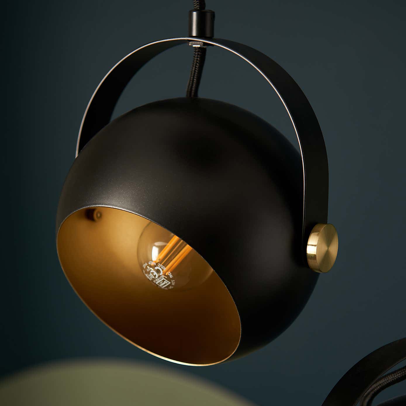 Olympa Industial 3 Light Cluster Ceiling Light