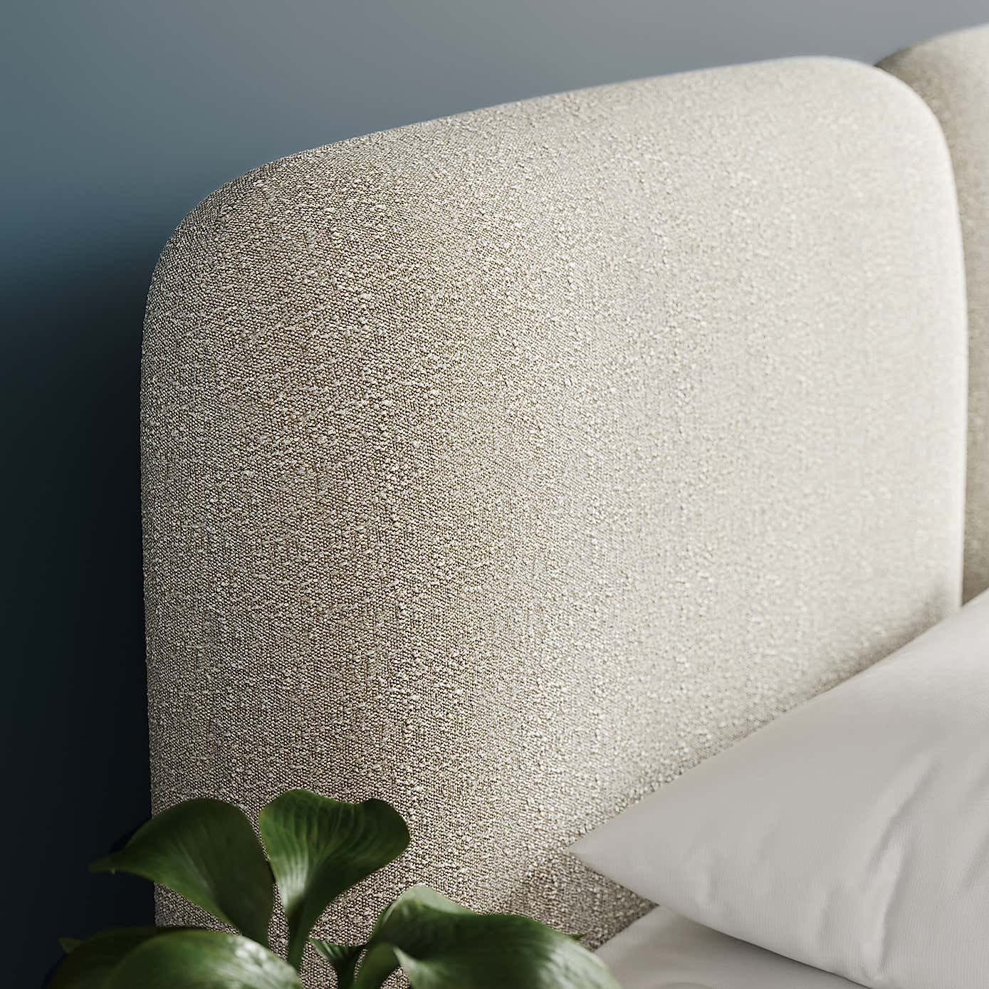 Cloud Boucle Ottoman Bed