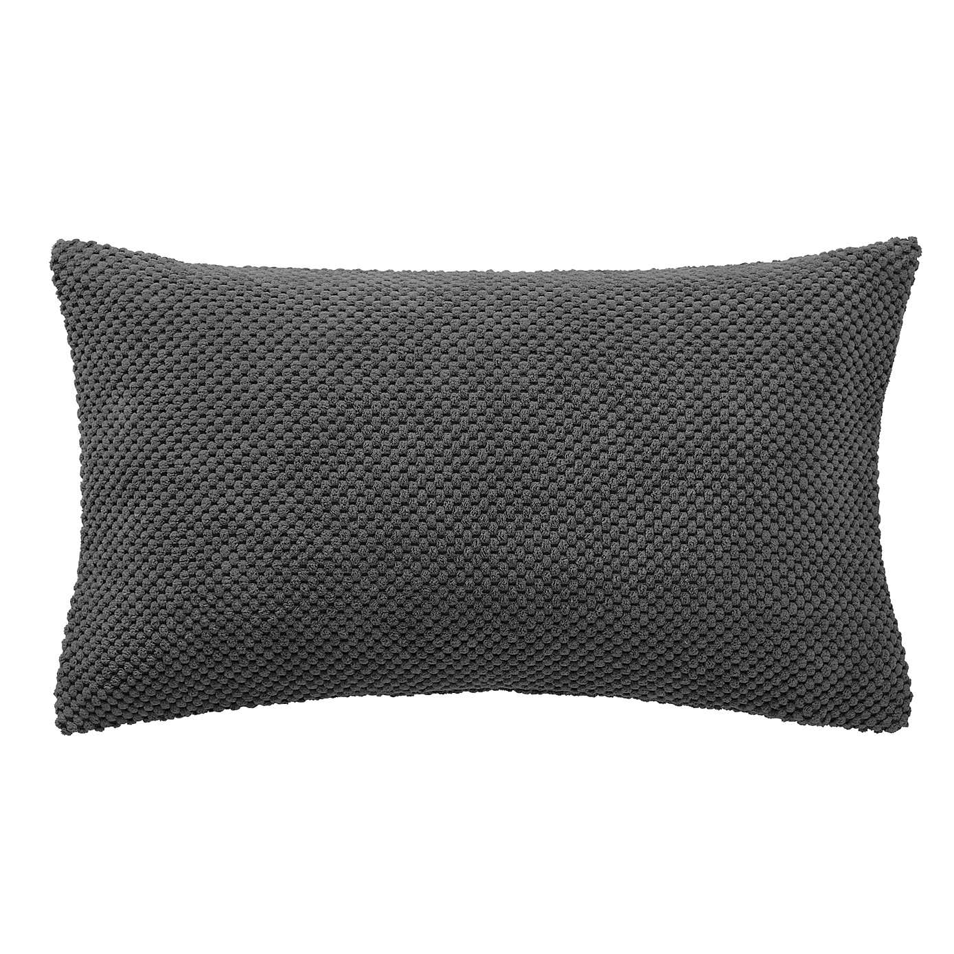 Chenille Spot Rectangular Cushion