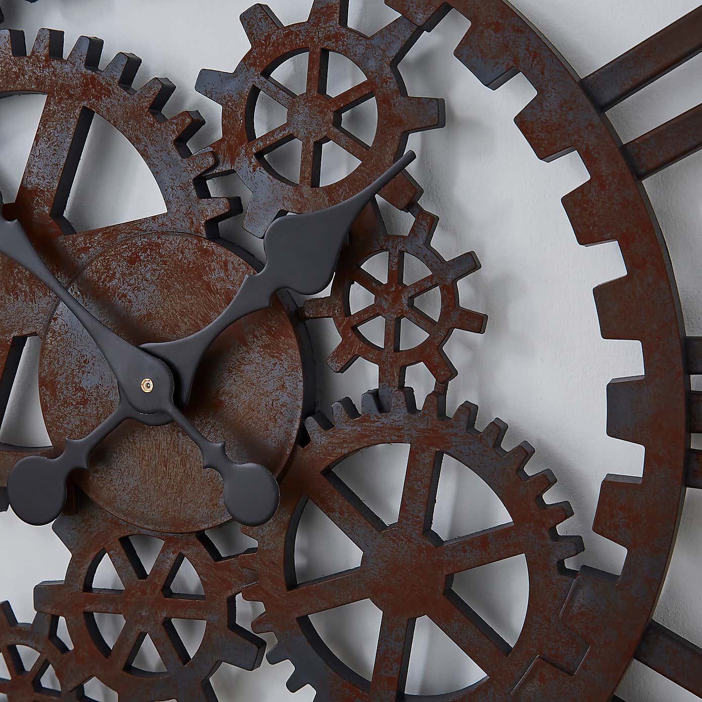 Indoor Outdoor Cogs Clock 60cm