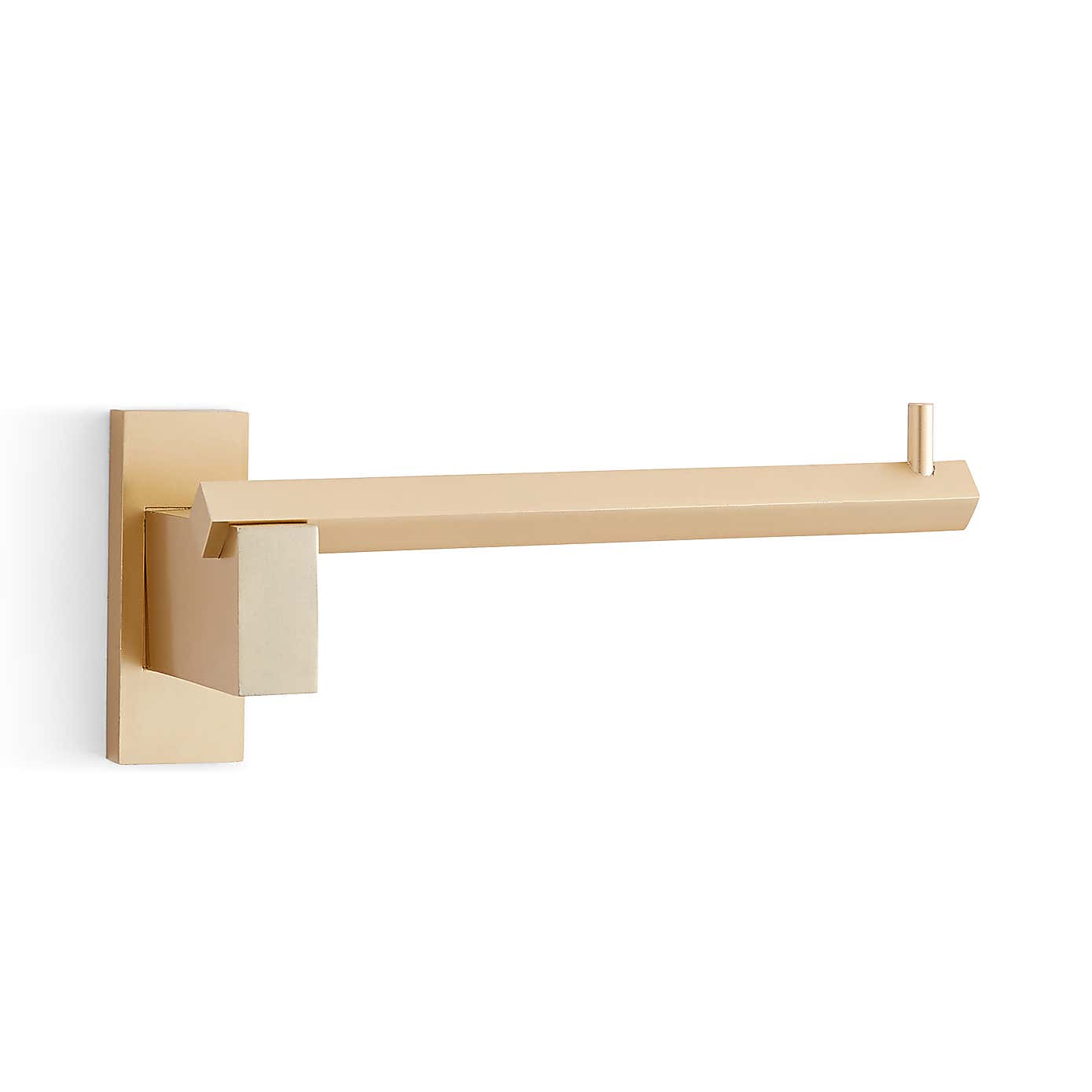 Modern Luxe Square Toilet Roll Holder