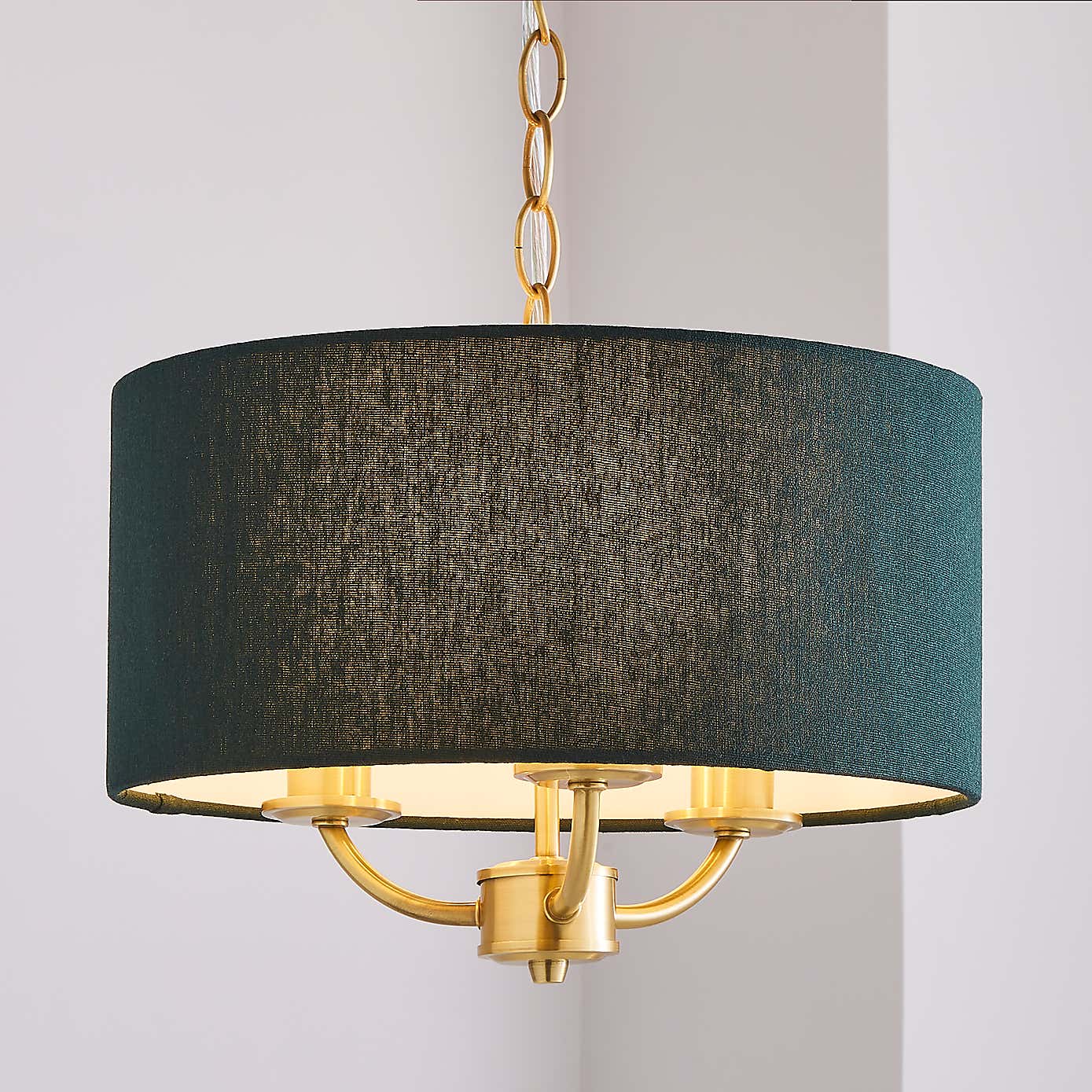 Preston 3 Light Pendant Ceiling Fitting