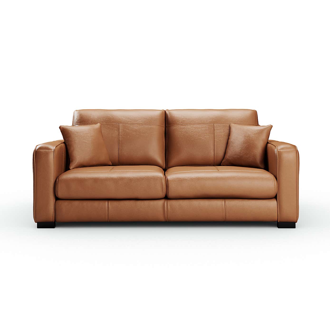 Carson Classic Leather 3 Seater Sofa