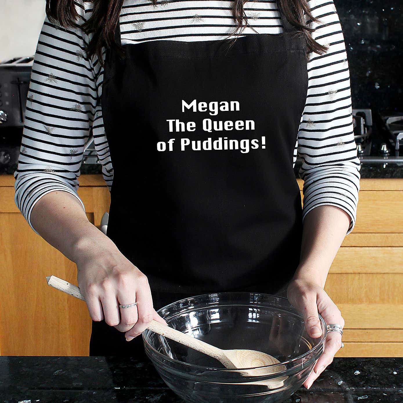 Personalised Apron Black