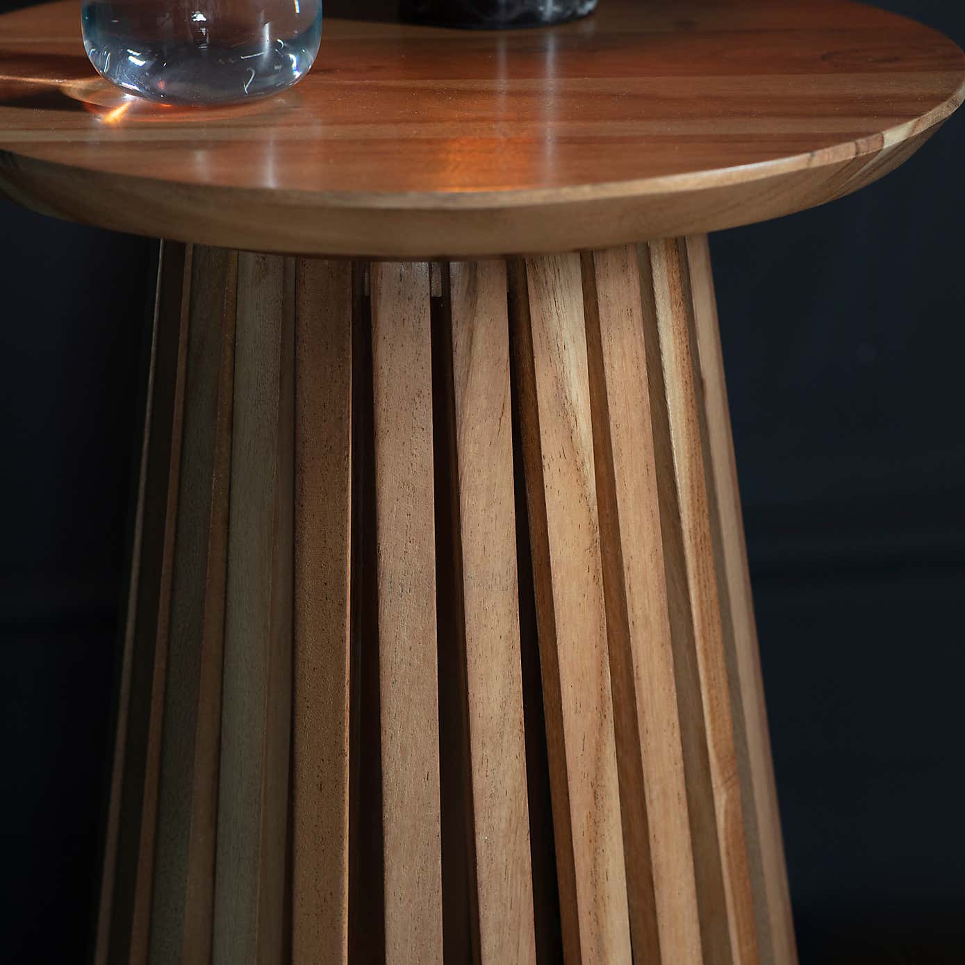 Dawson Slatted Side Table