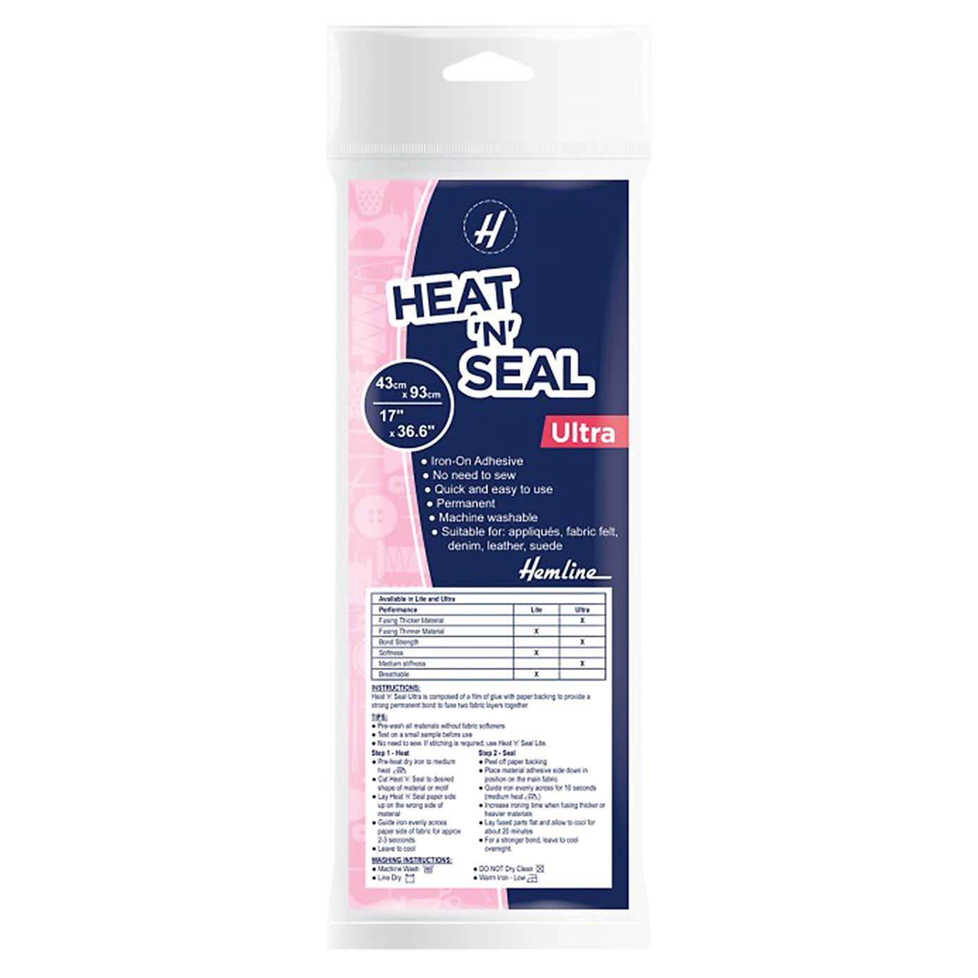 Heat 'n' Seal Ultra 93cm x 43cm