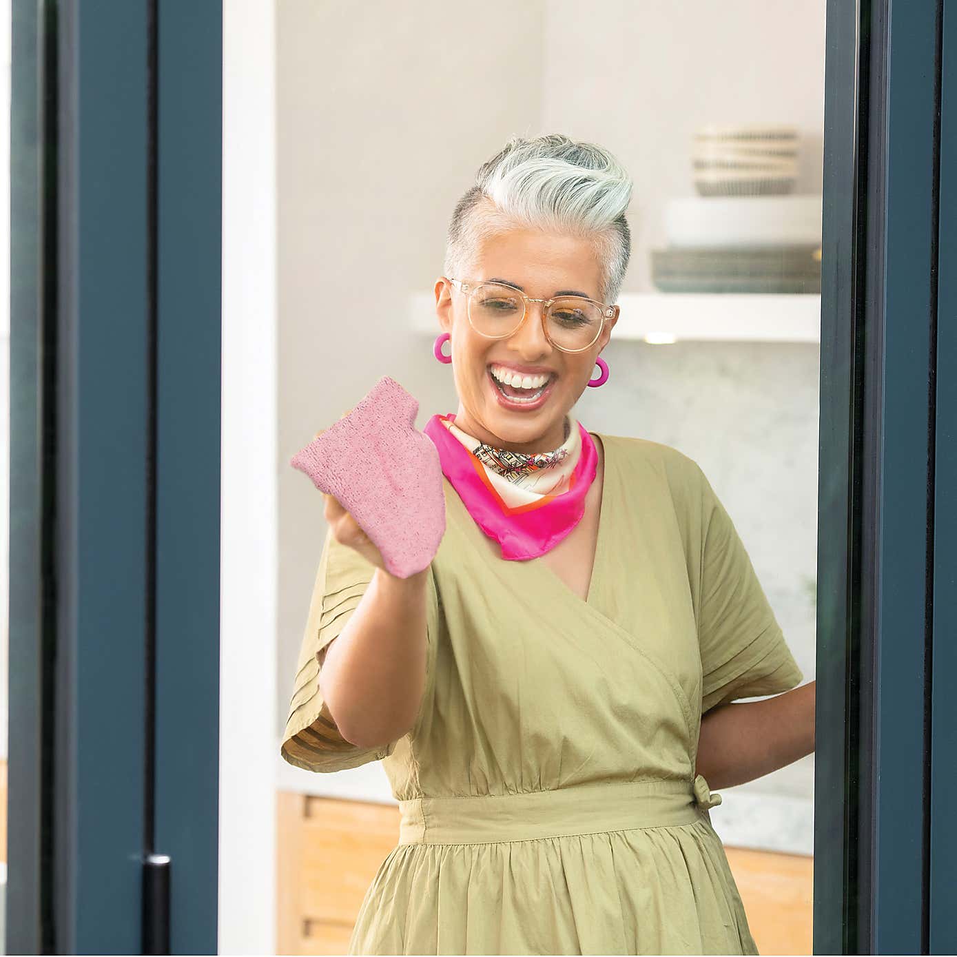 Marigold Squeaky Flexi Microfibre Cloth