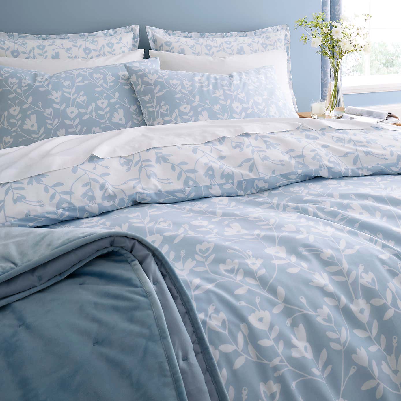 Bibury Floral Duvet Cover & Pillowcase Set