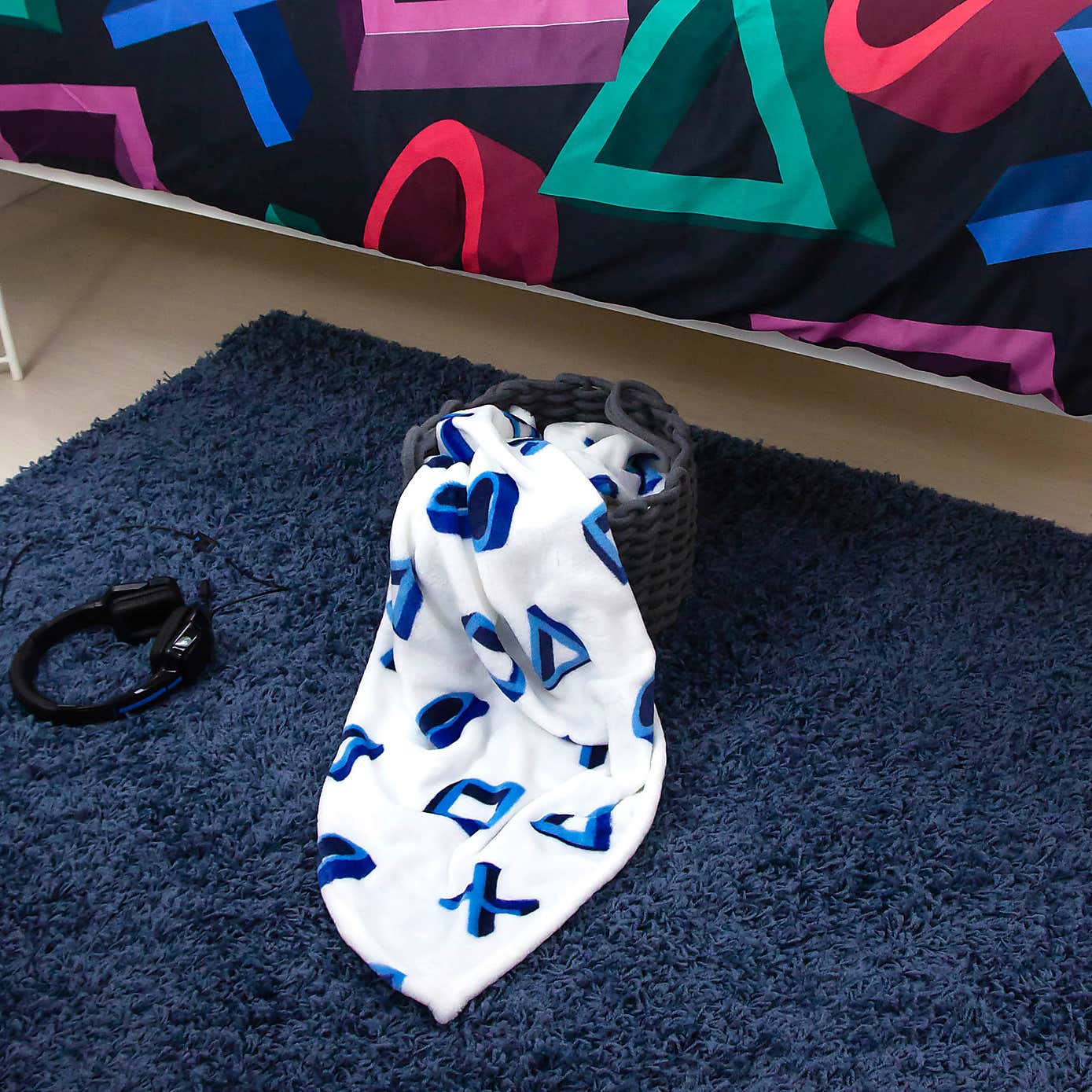 Playstation Level Fleece Blanket