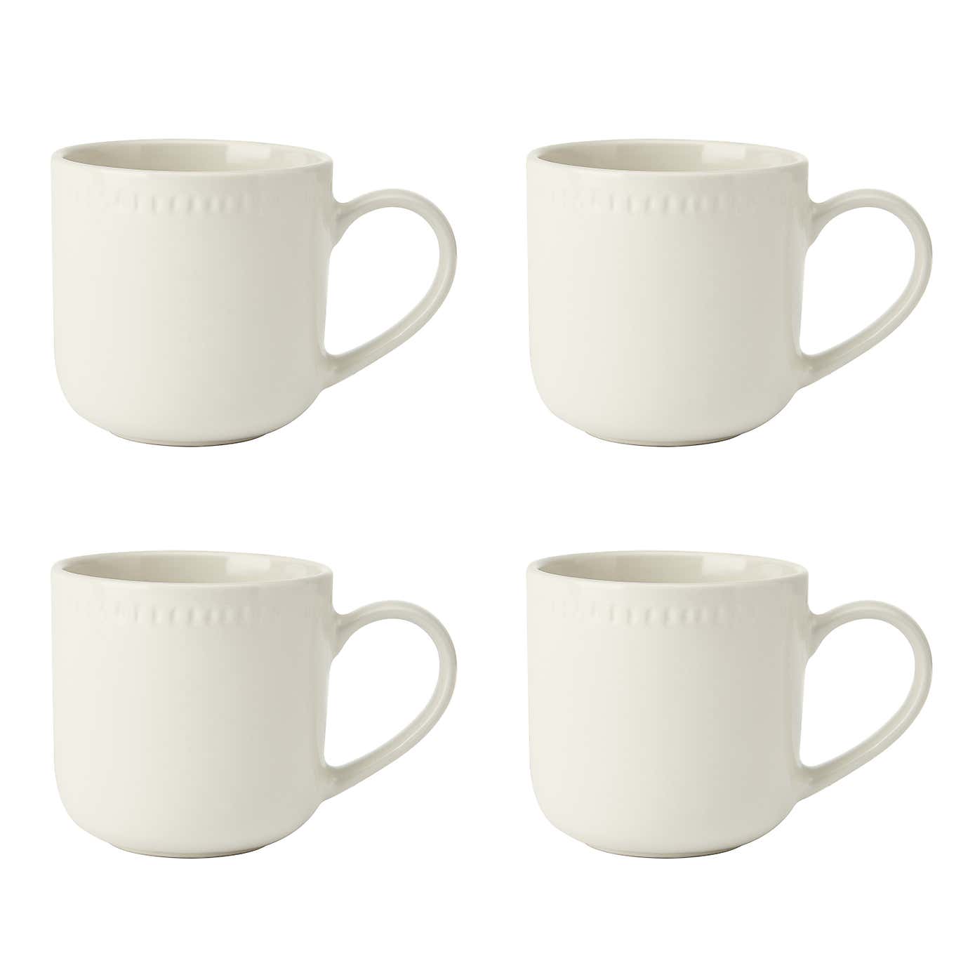 Mikasa Cranbourne Set of 4 Mugs