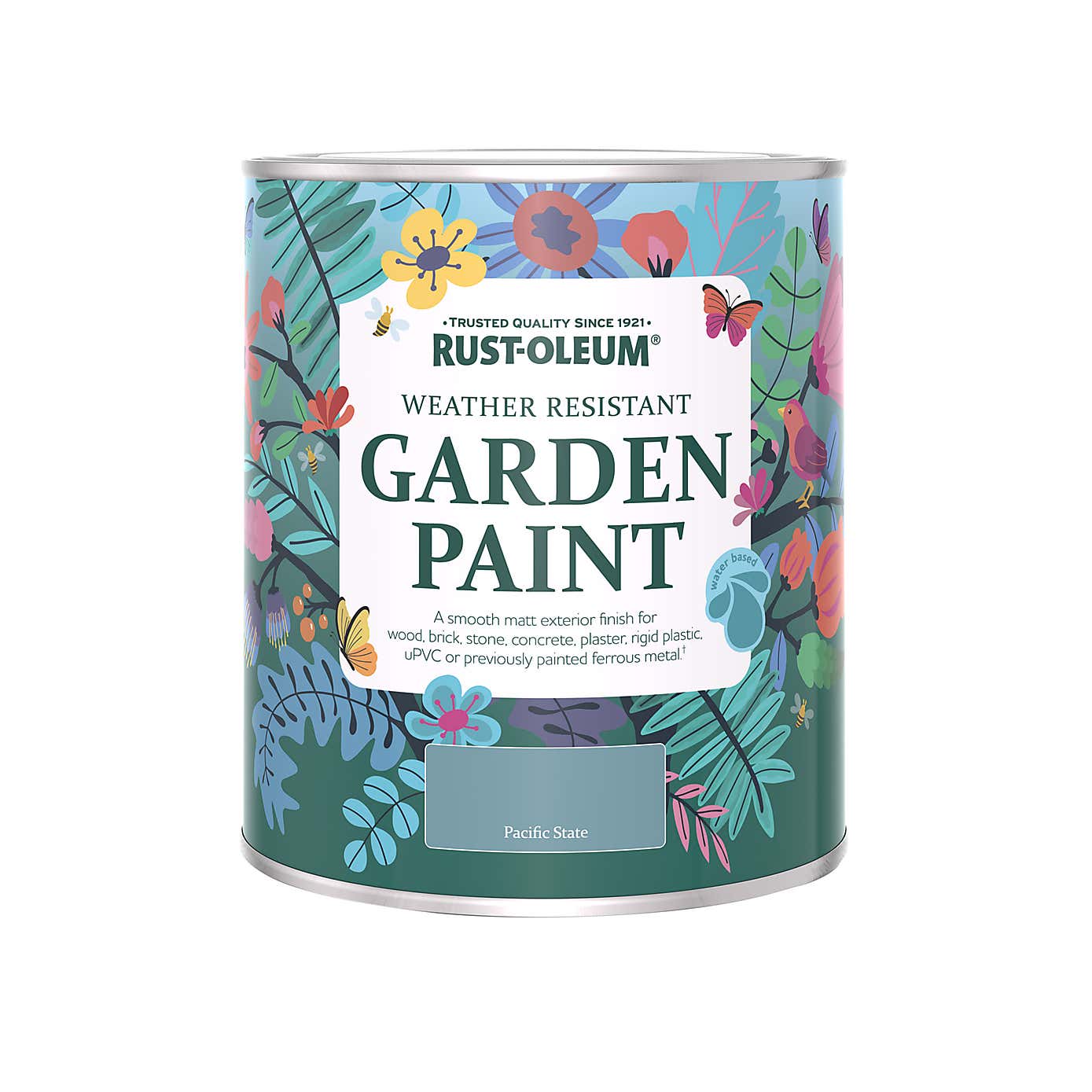 Rust-Oleum Pacific State Matt Emulsion Outdoor Paint