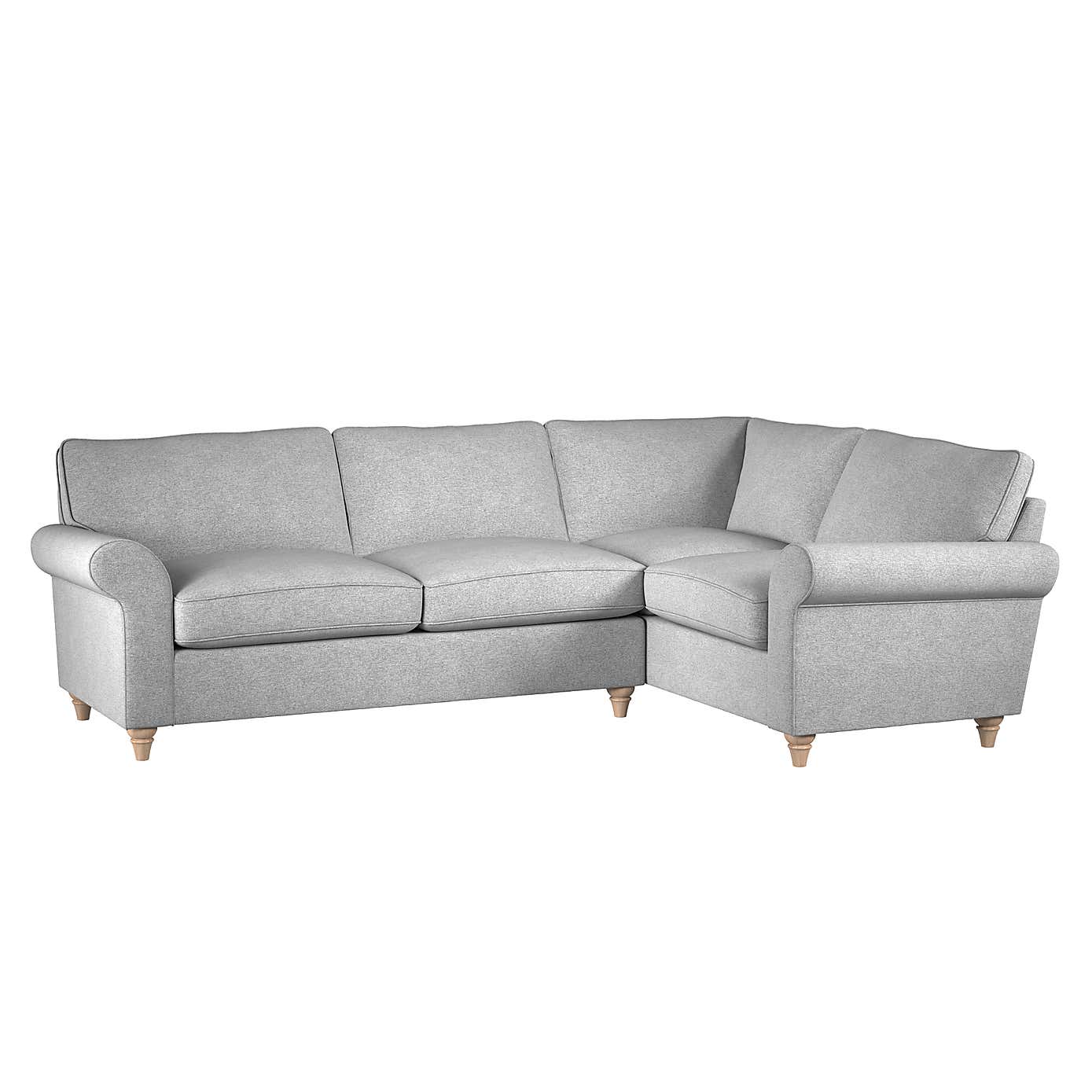 Rosa Chenille Large Corner Sofa
