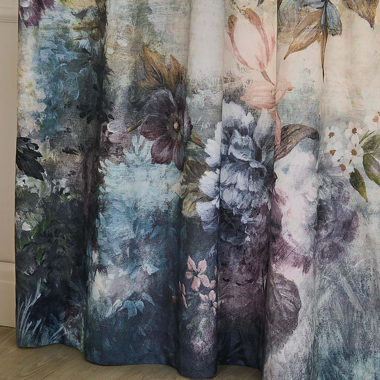 Holly Willoughby Dramatic Bloom Pencil Pleat Curtains