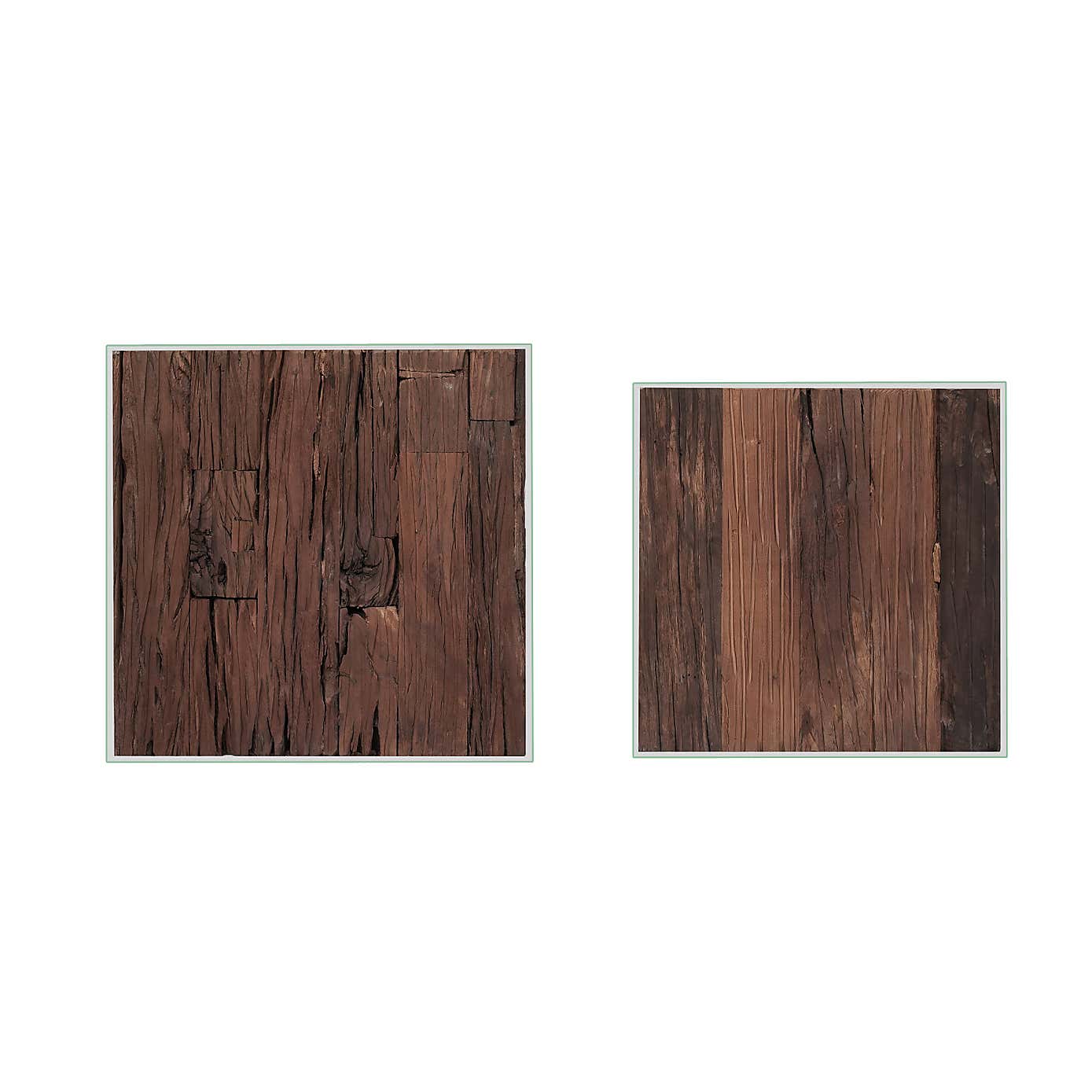 Indus Valley Railway Sleeper Nest Of 2 Tables