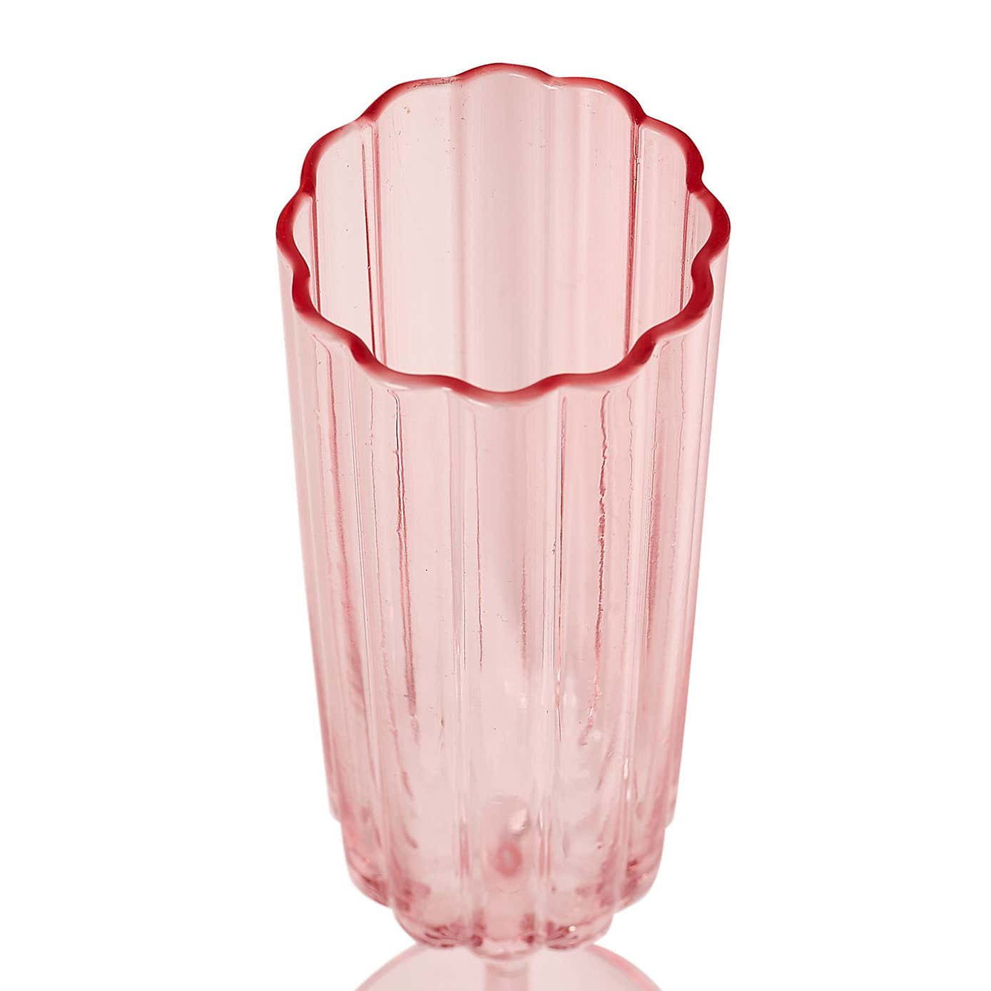 Hestia Set of 2 Scalloped Champagne Flutes