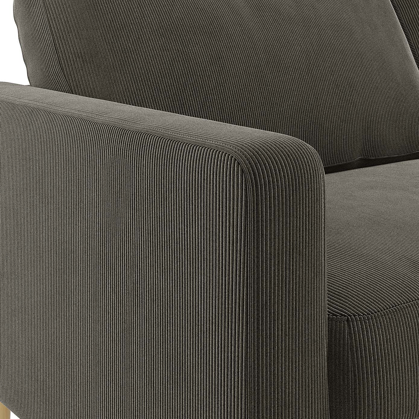 Jacob Cord Compact 2 Seater Sofa