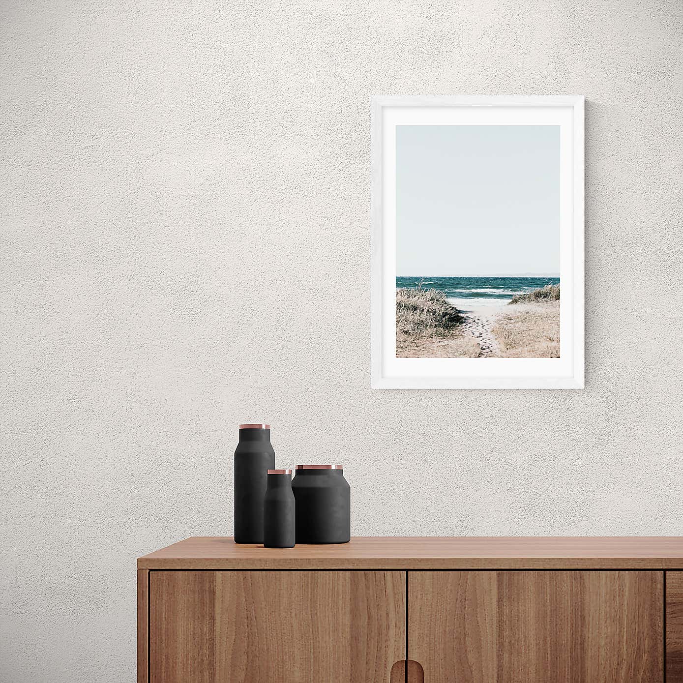 East End Prints Sea View Print