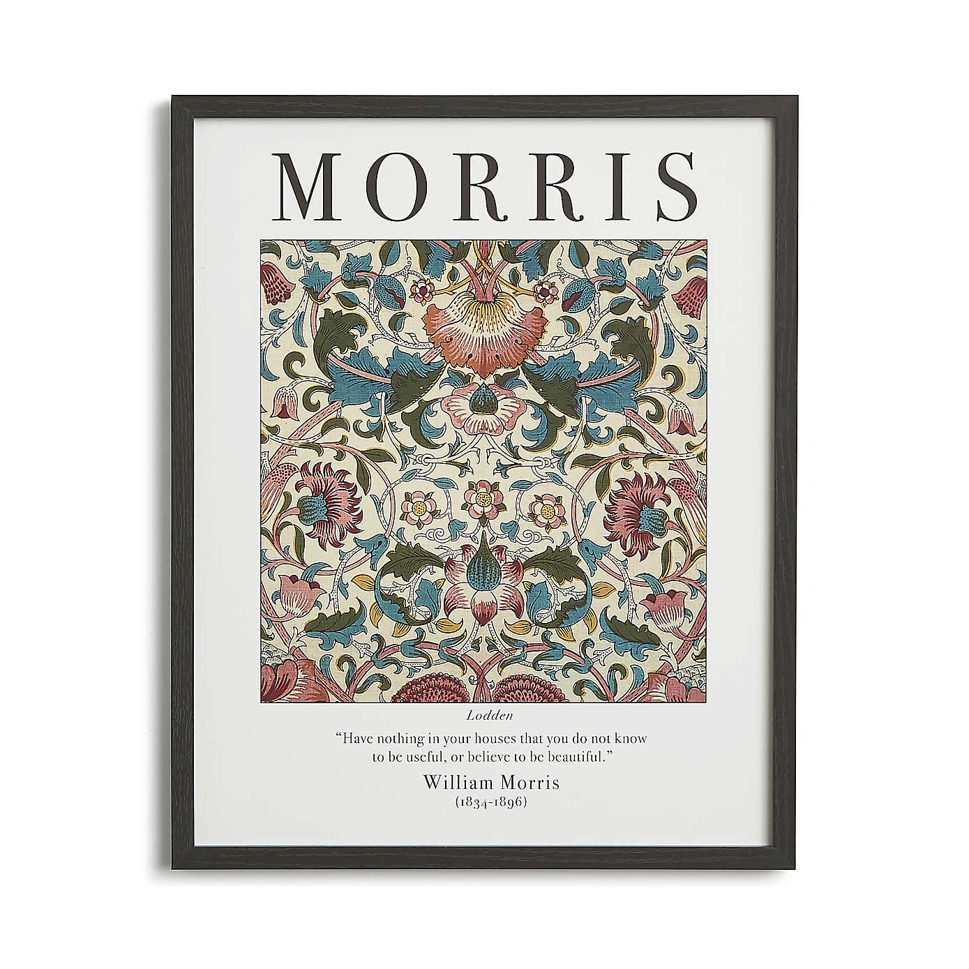 Lodden by William Morris Framed Print