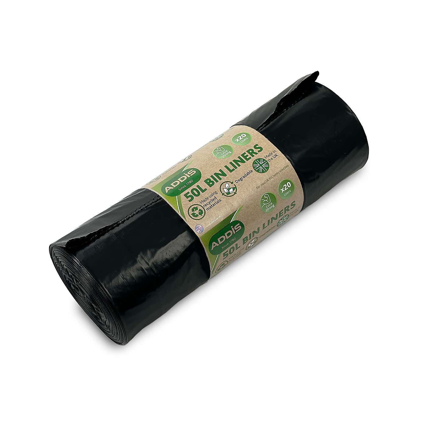 Addis 50L Pedal Bin With 50L Strong Bin Liners