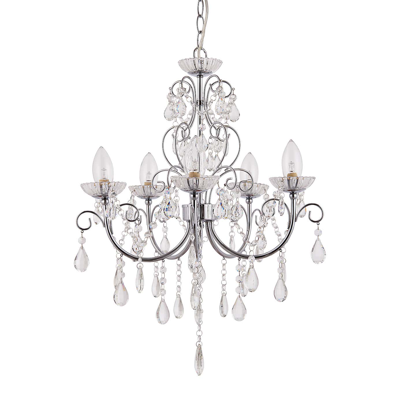 Tabitha 5 Light 51cm Chandelier