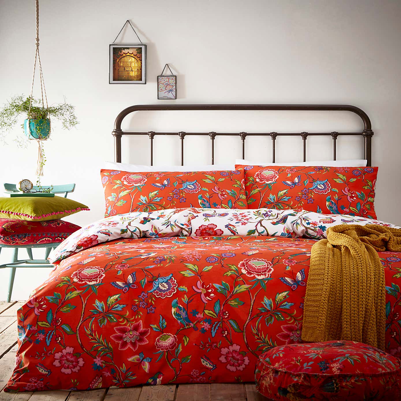 furn. Pomelo Reversible Duvet Cover & Pillowcase Set