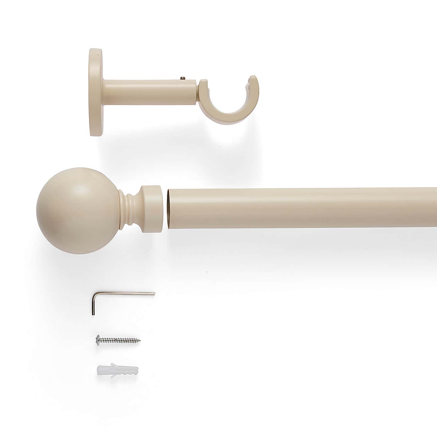 Ashton Metal Curtain Pole