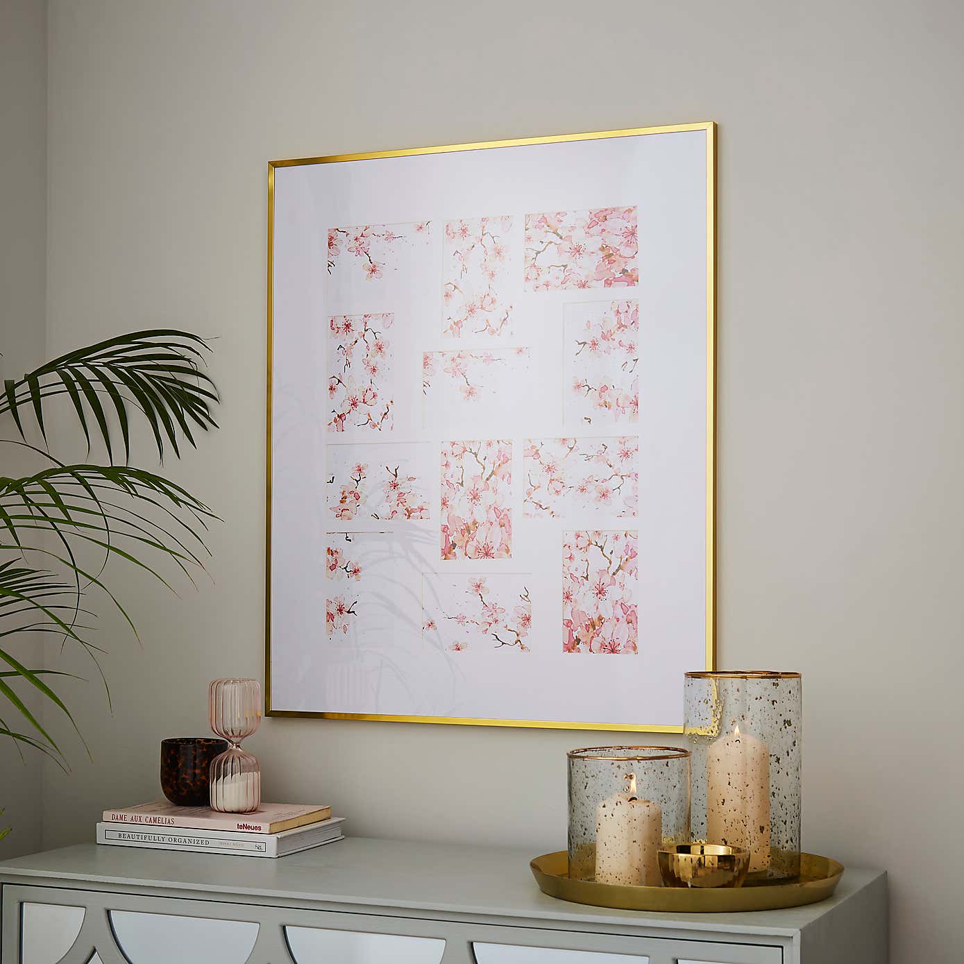 Skinny Metal Multi Photo Frame