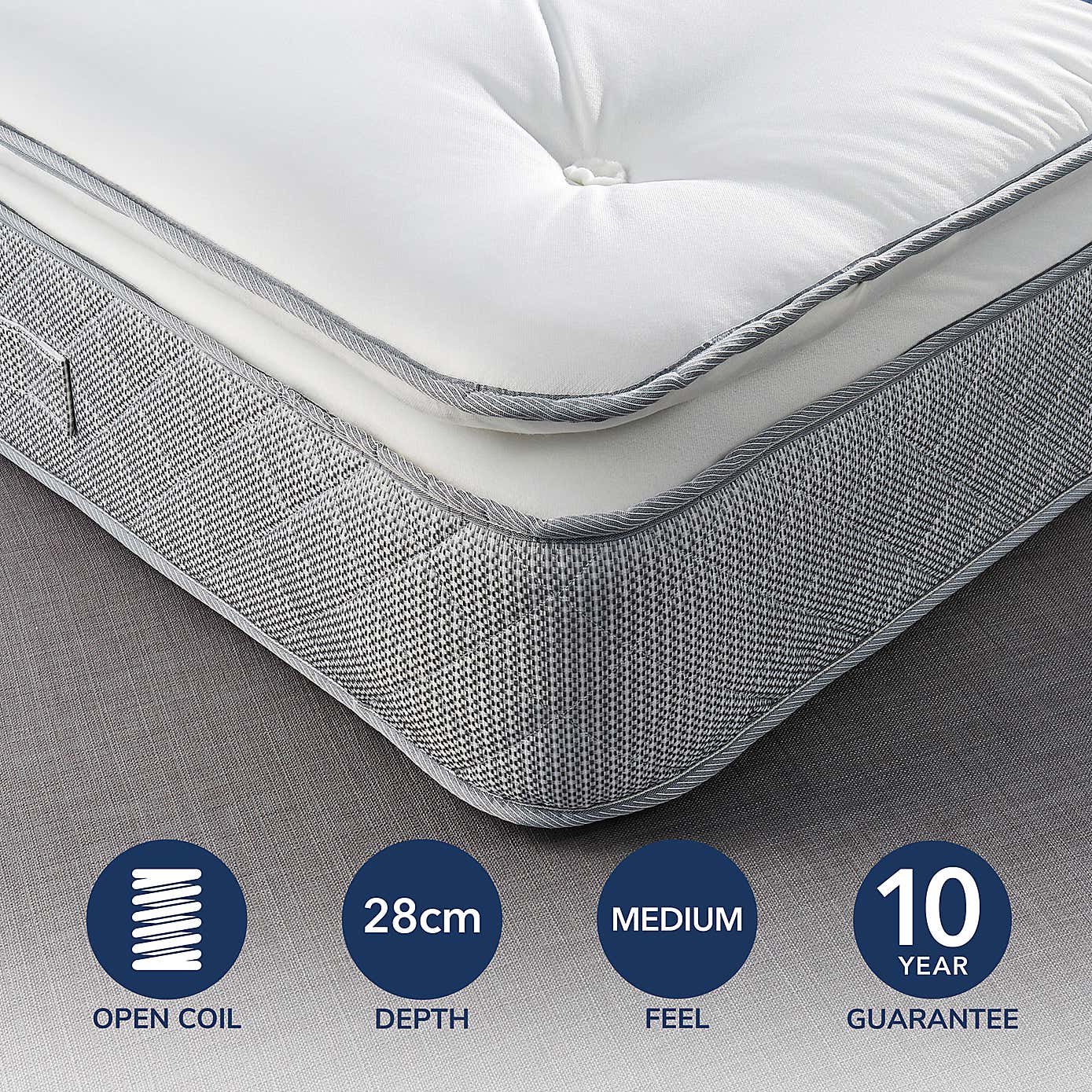 Fogarty Just Right Pillow Top Orthopaedic Open Coil Mattress