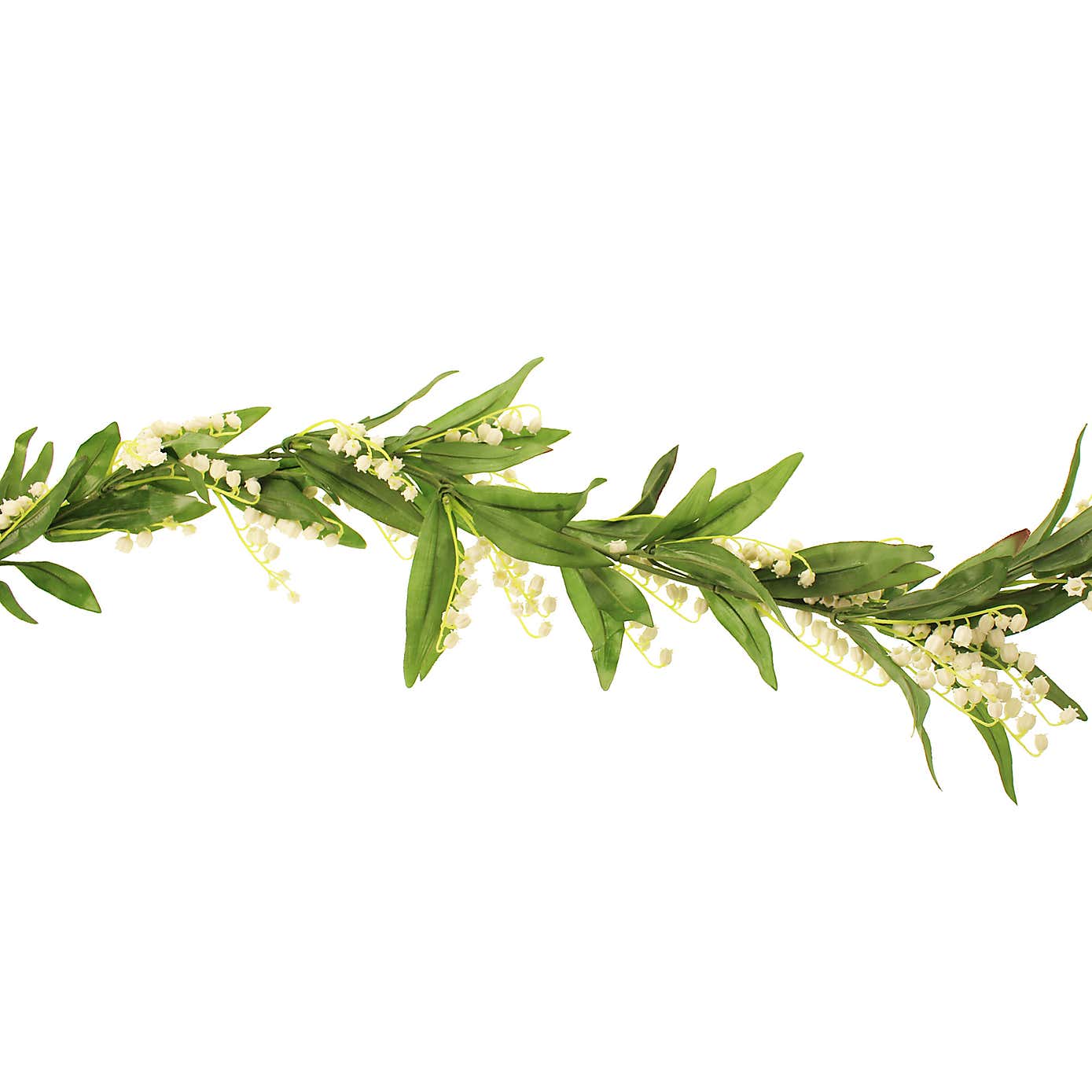 Artificial White Lily Garland