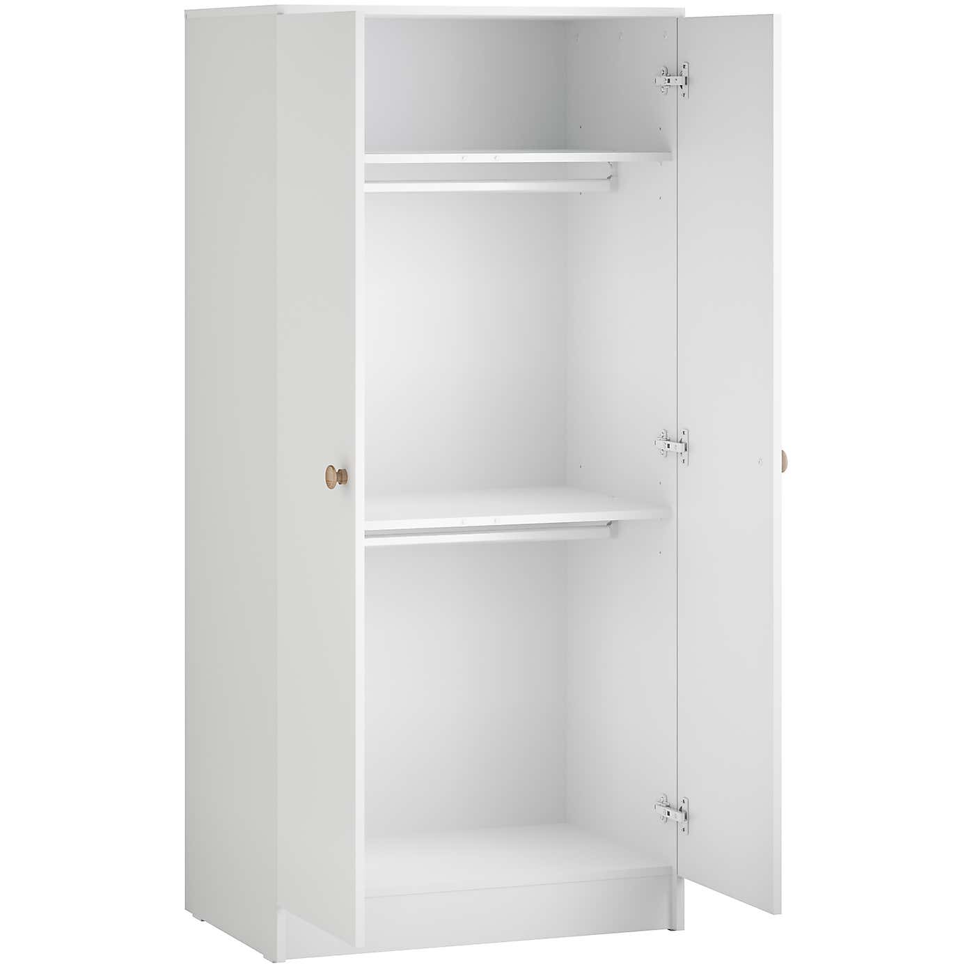 Little Acorns Florence 3 Drawer Chest and Wardrobe Nursery Set