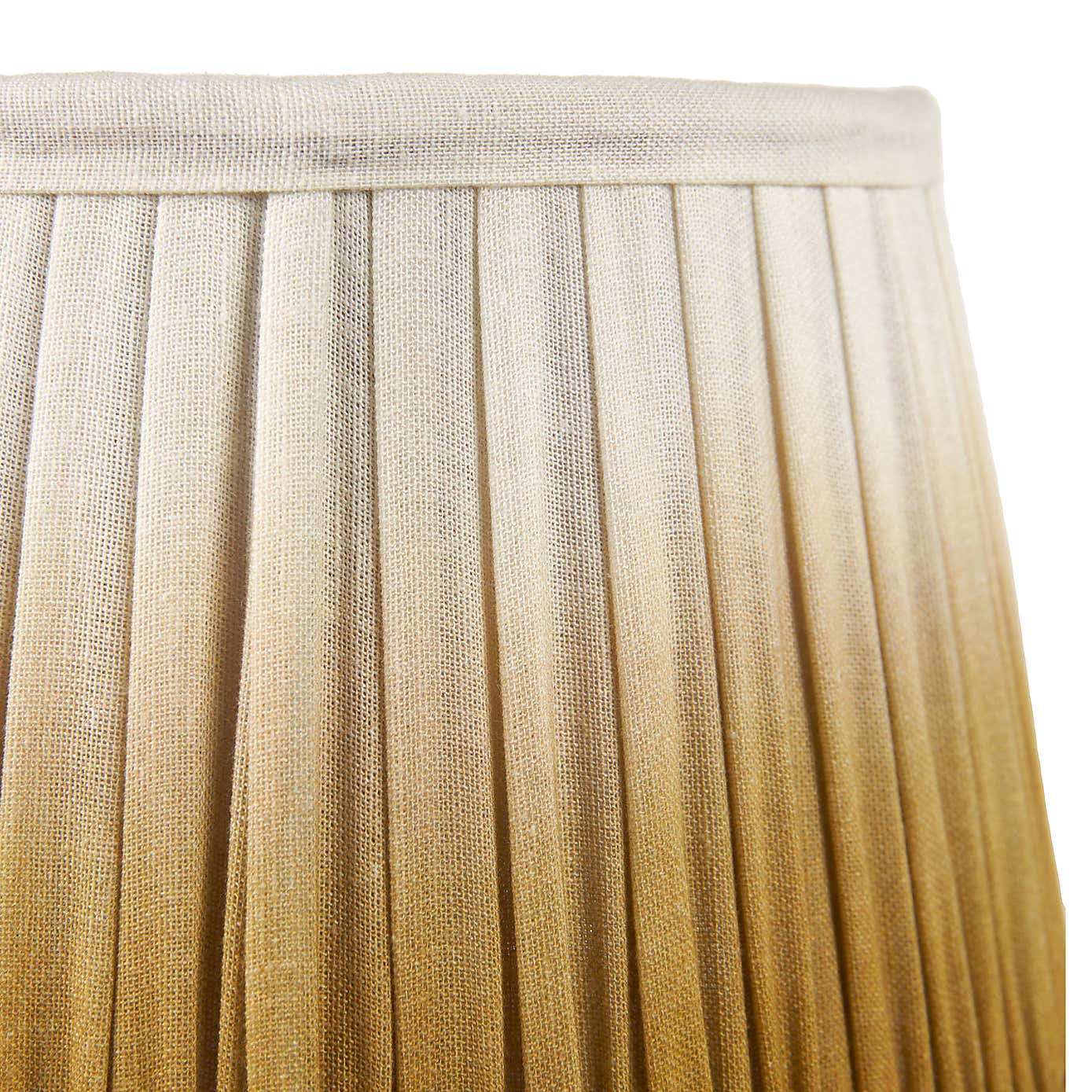 Scallop Ombre Soft Pleated Tapered Shade