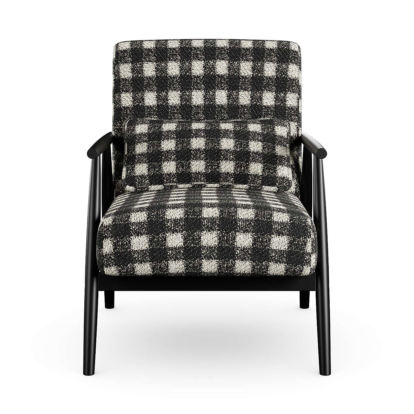 Alpine Boucle Spindle Accent Chair