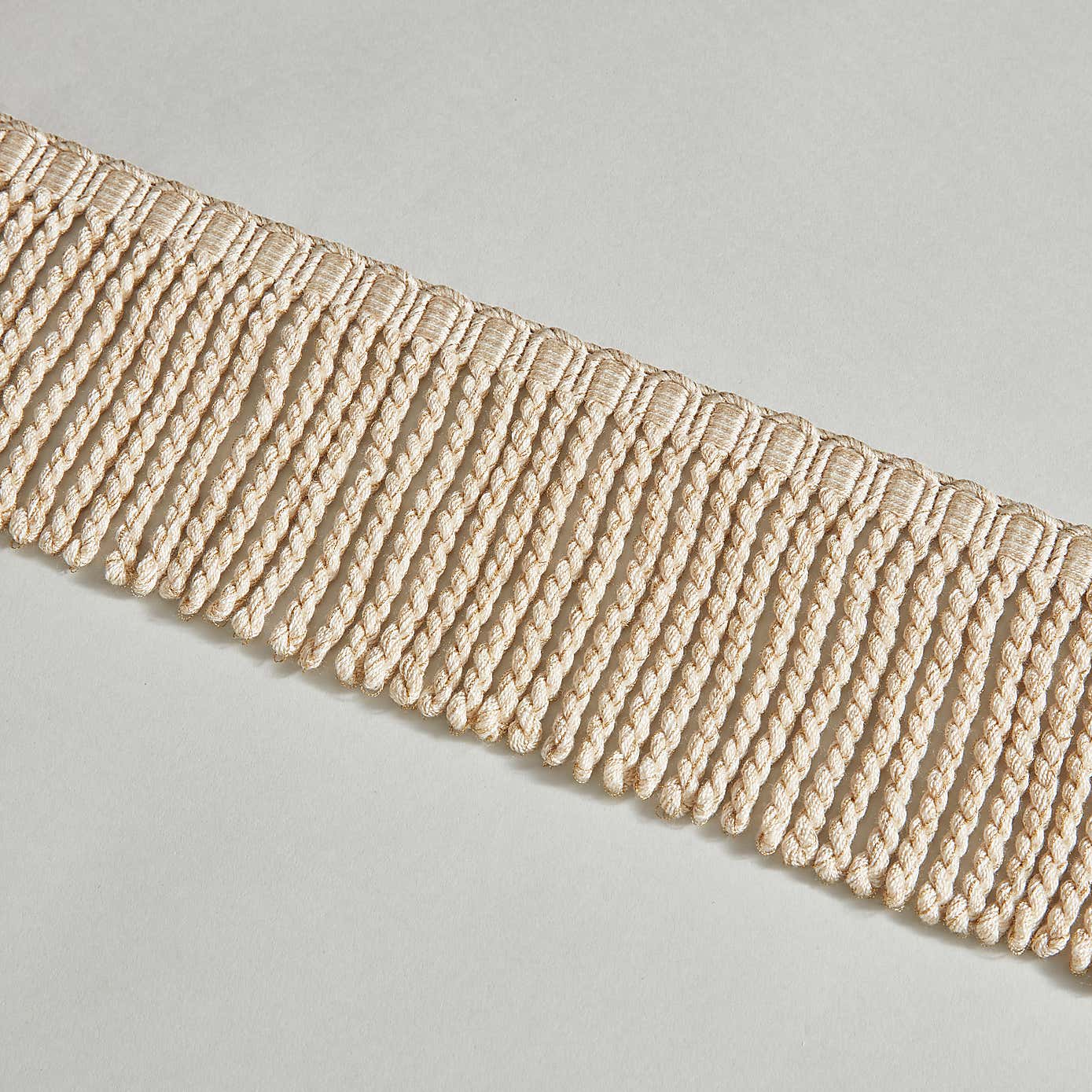 Contemporary Bullion Fringe Natural Trim